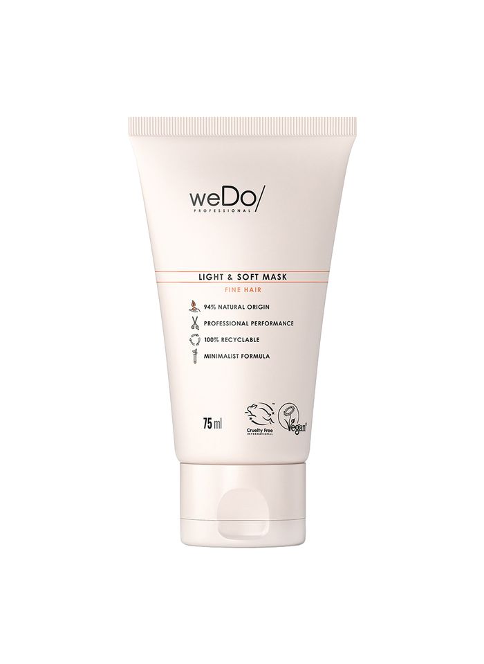 weDo Light  Soft - Vegane pflegende Haarmaske für feines Haar 