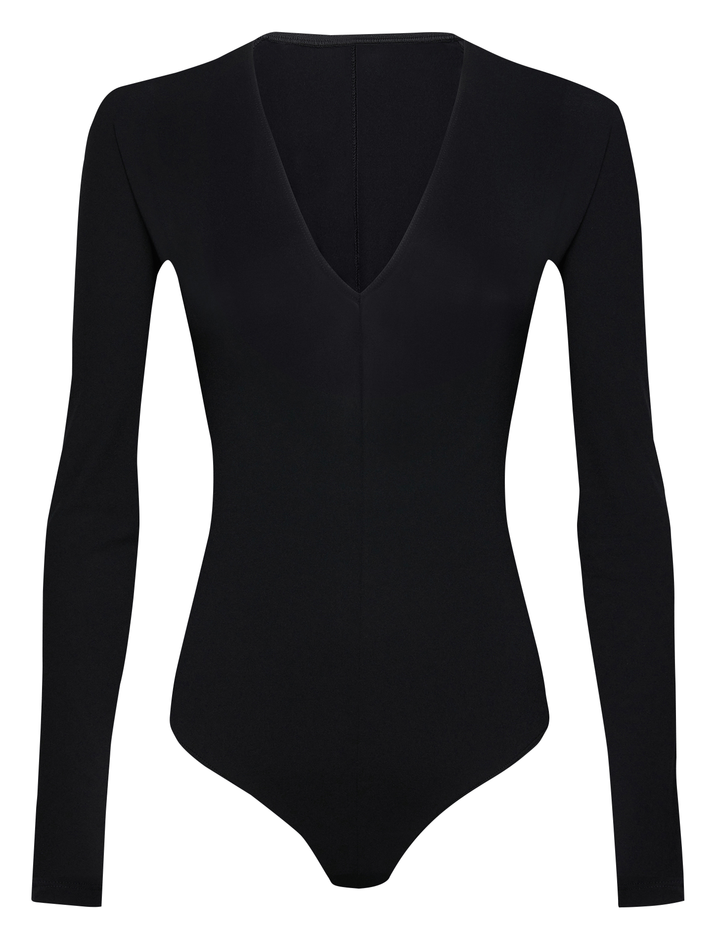 Body Aus Jersey Mit V-ausschnitt Black Wolford - Damen - 79237 
