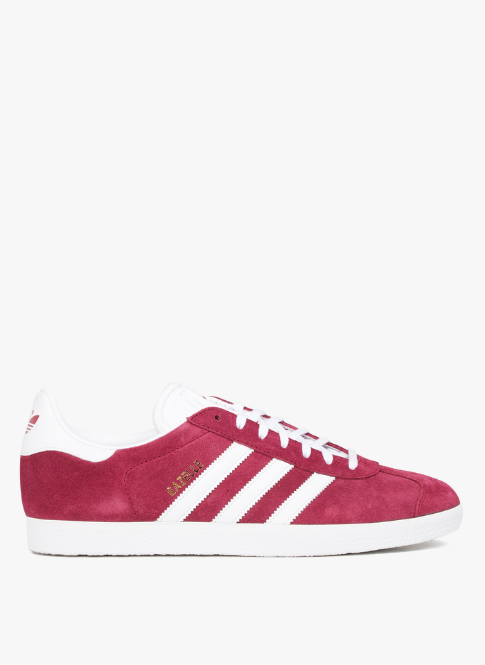 ADIDAS Red Adidas Gazelle leather sneakers