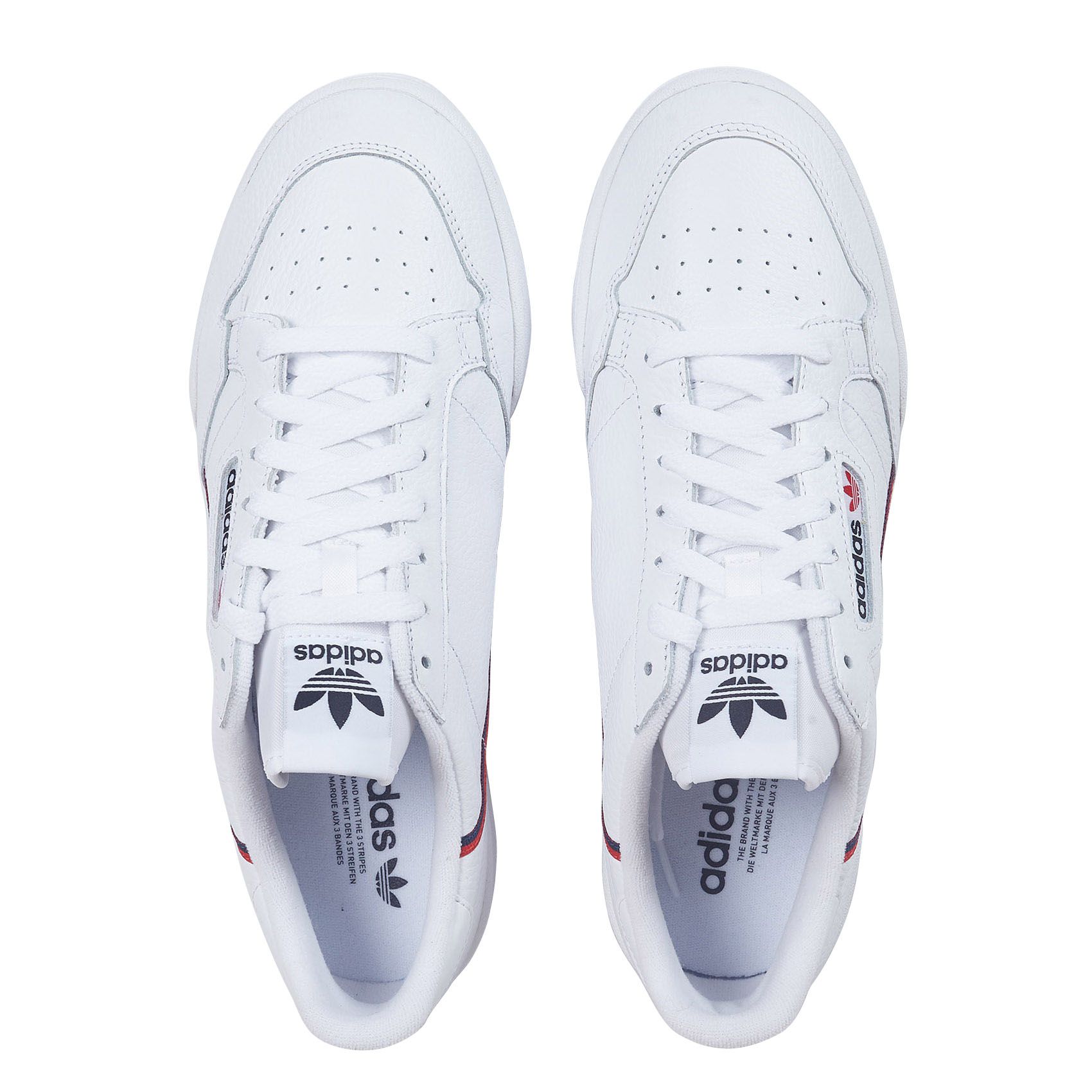 White Continental 80 leather sneakers