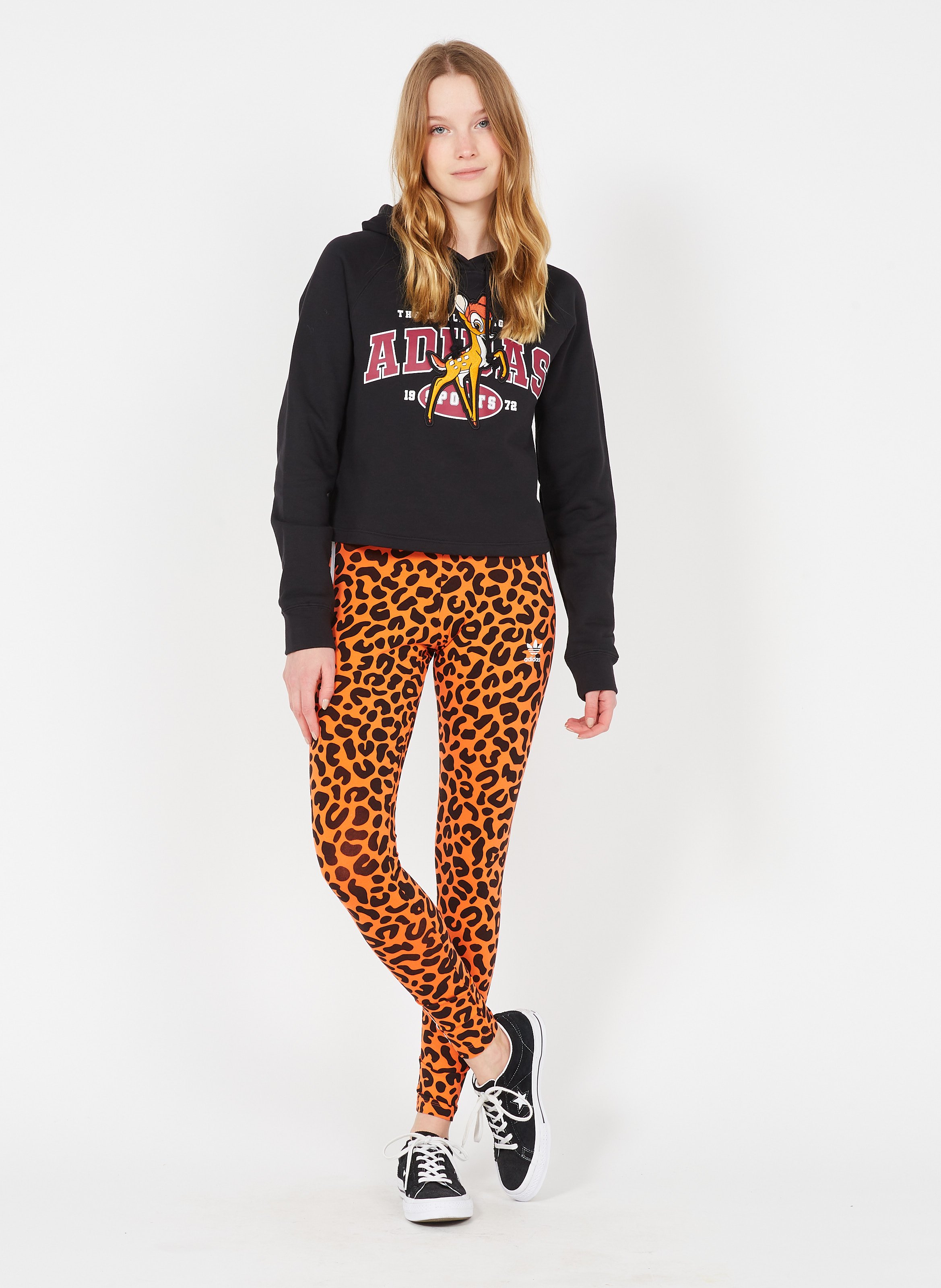 Leopard Print Cotton Leggings Truora 
