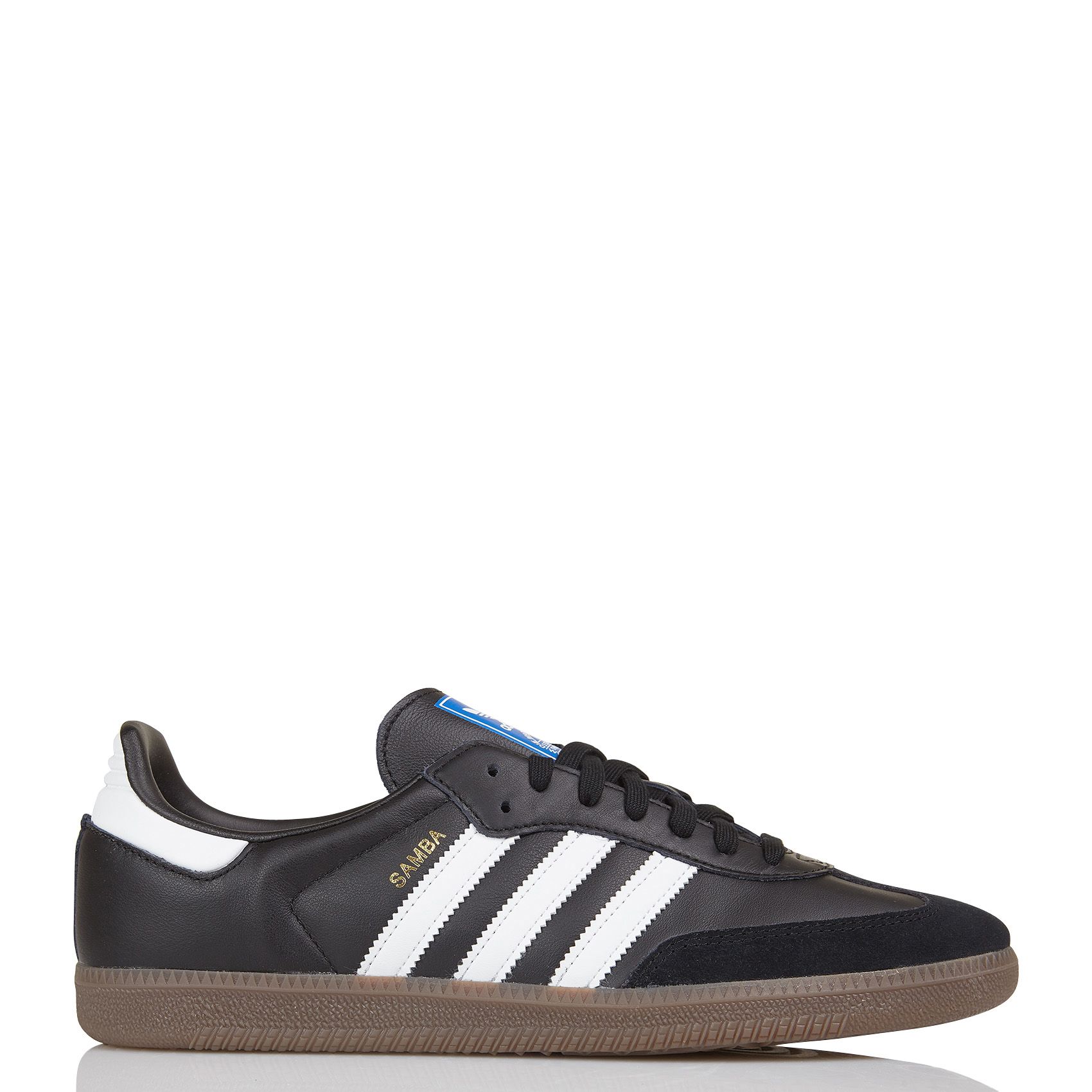 ADIDAS SAMBA OG Black Samba OG leather sneakers