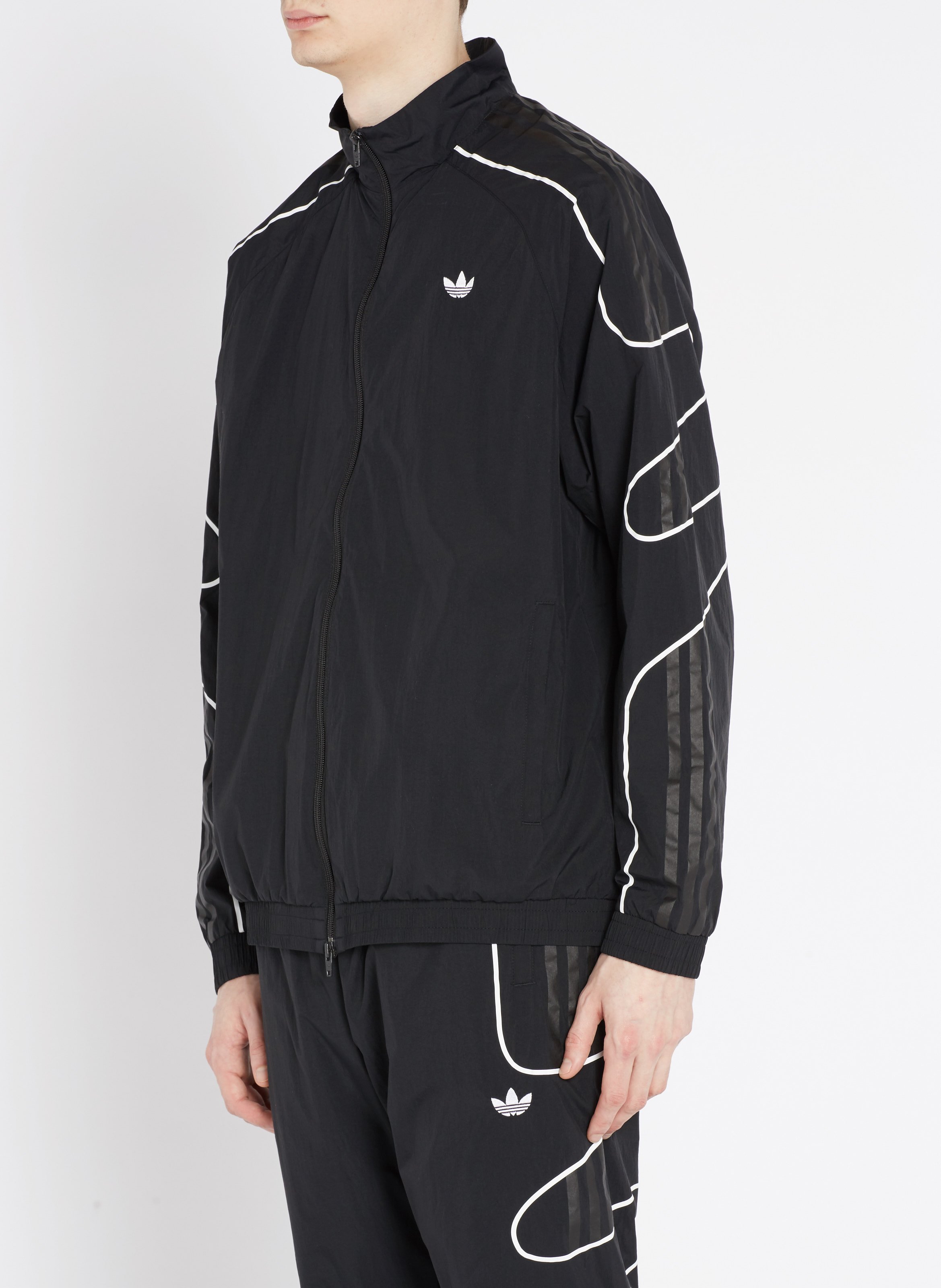 zip up track top