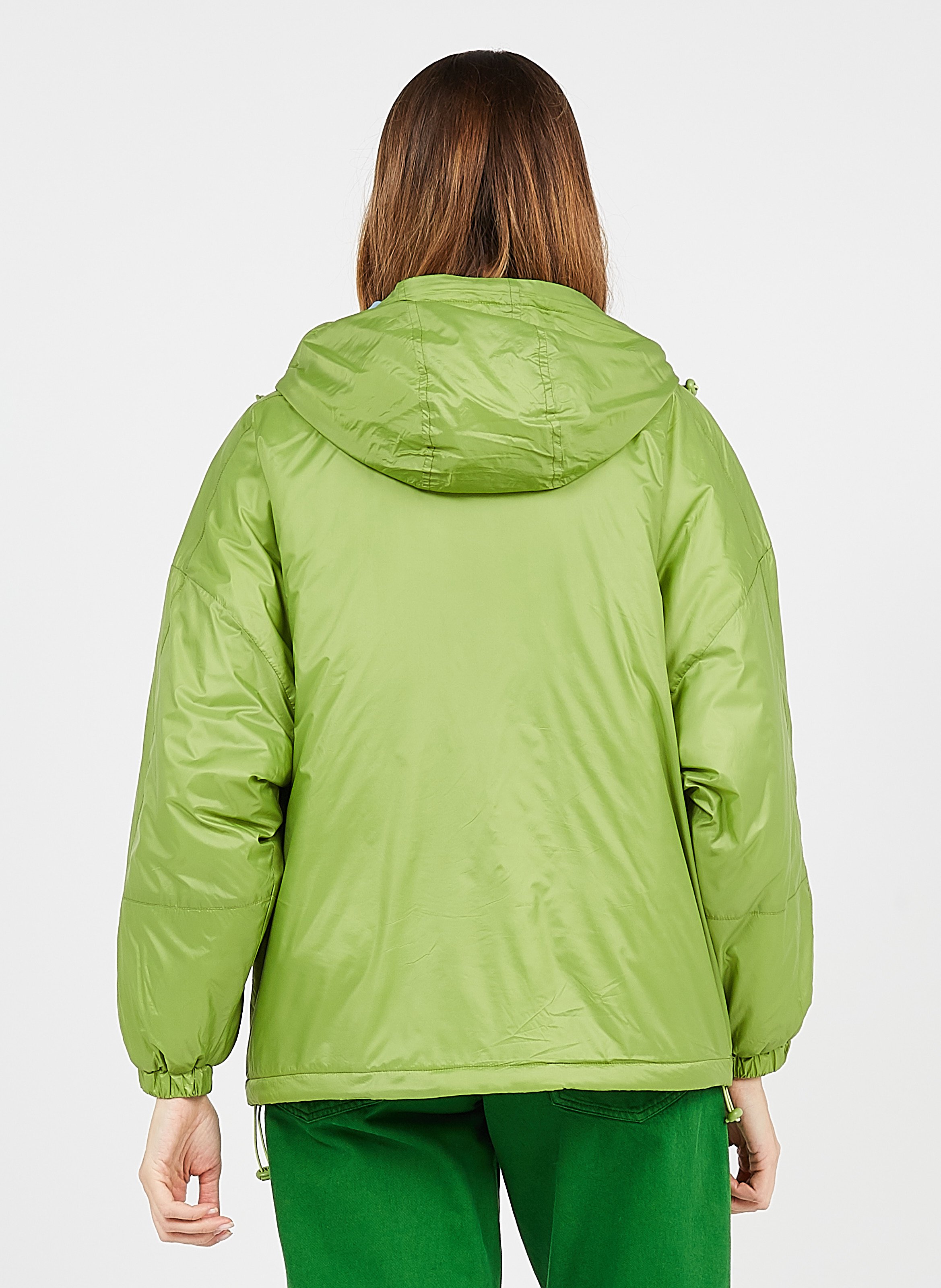 vintage green parka