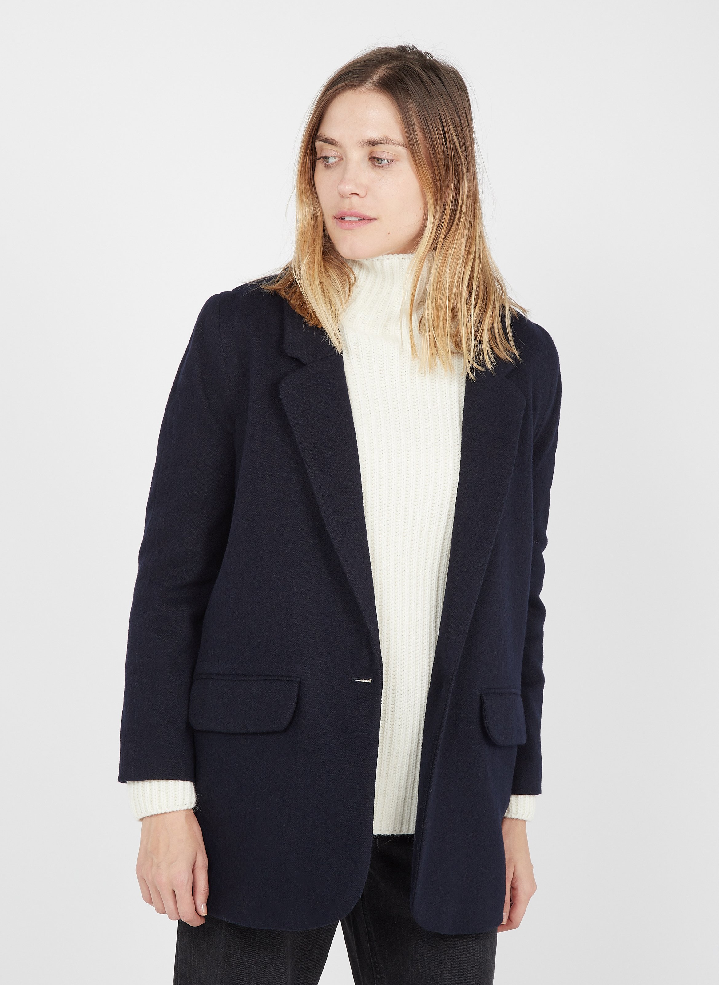 vintage navy jacket