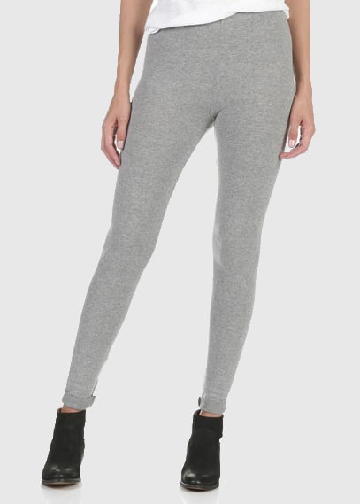 Sale Jersey-blend Leggings Gris Chine 