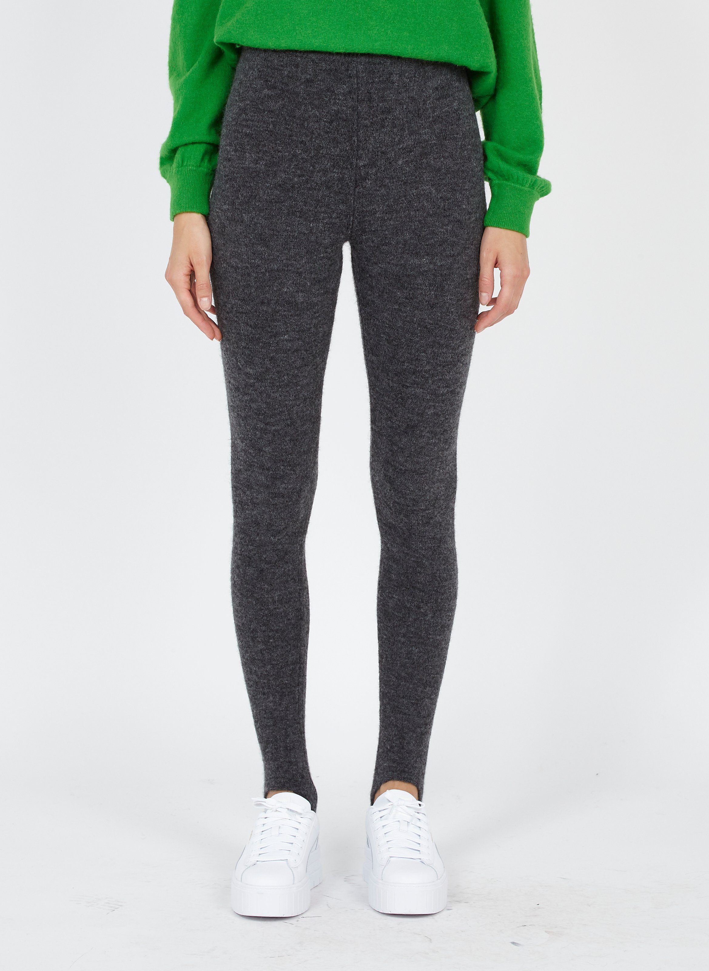 grey knit tights