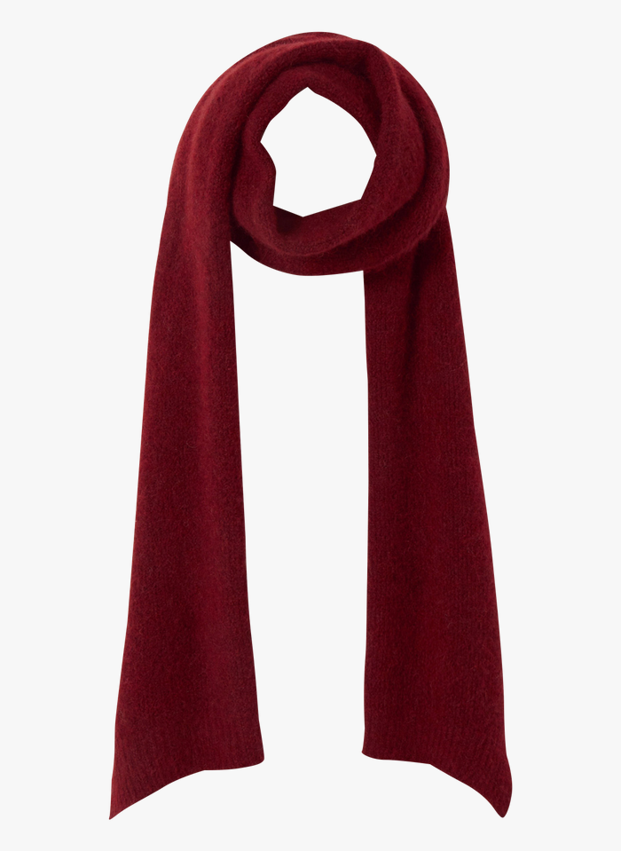 AMERICAN VINTAGE Red Knit scarf