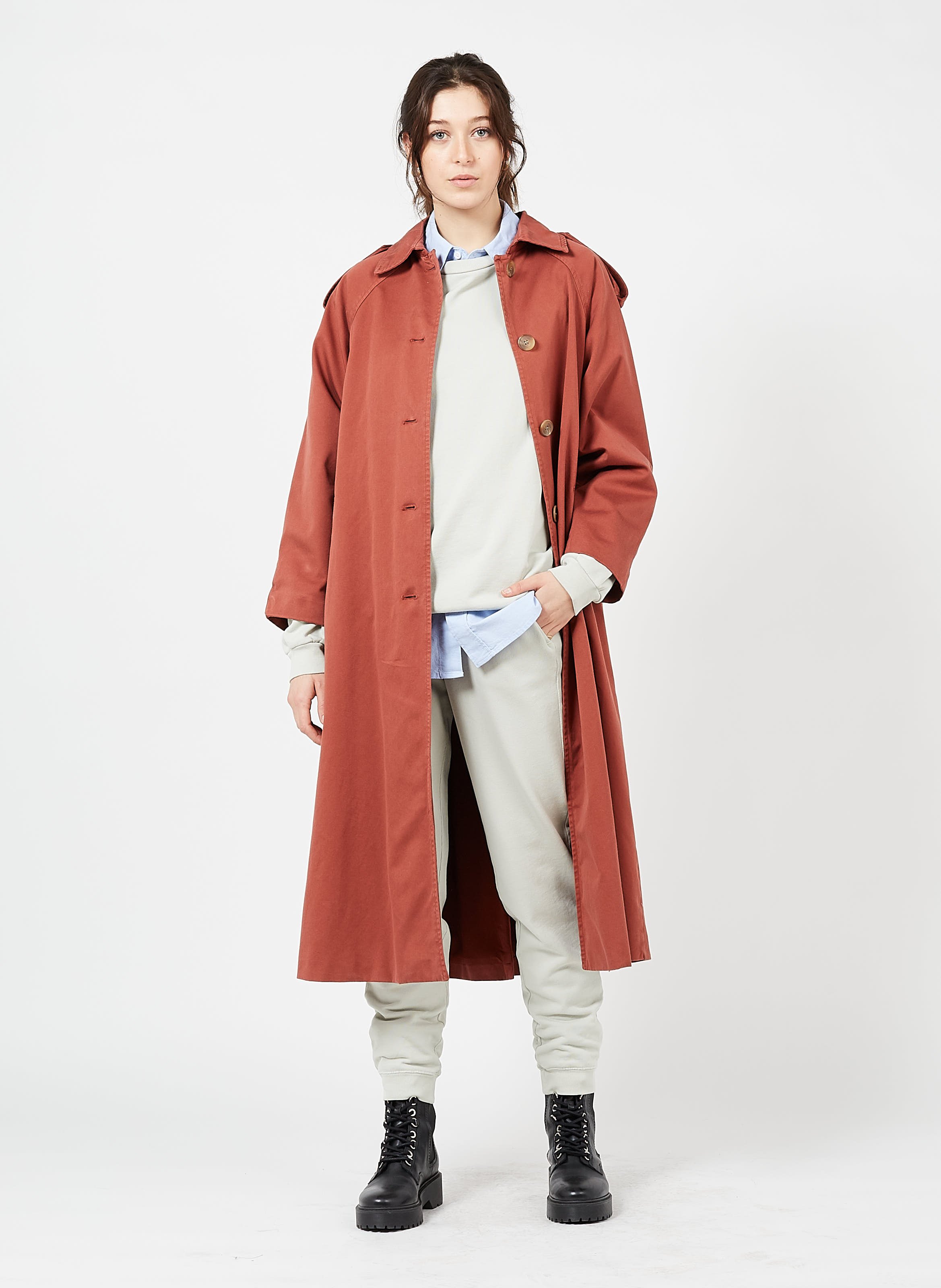 long cotton jacket