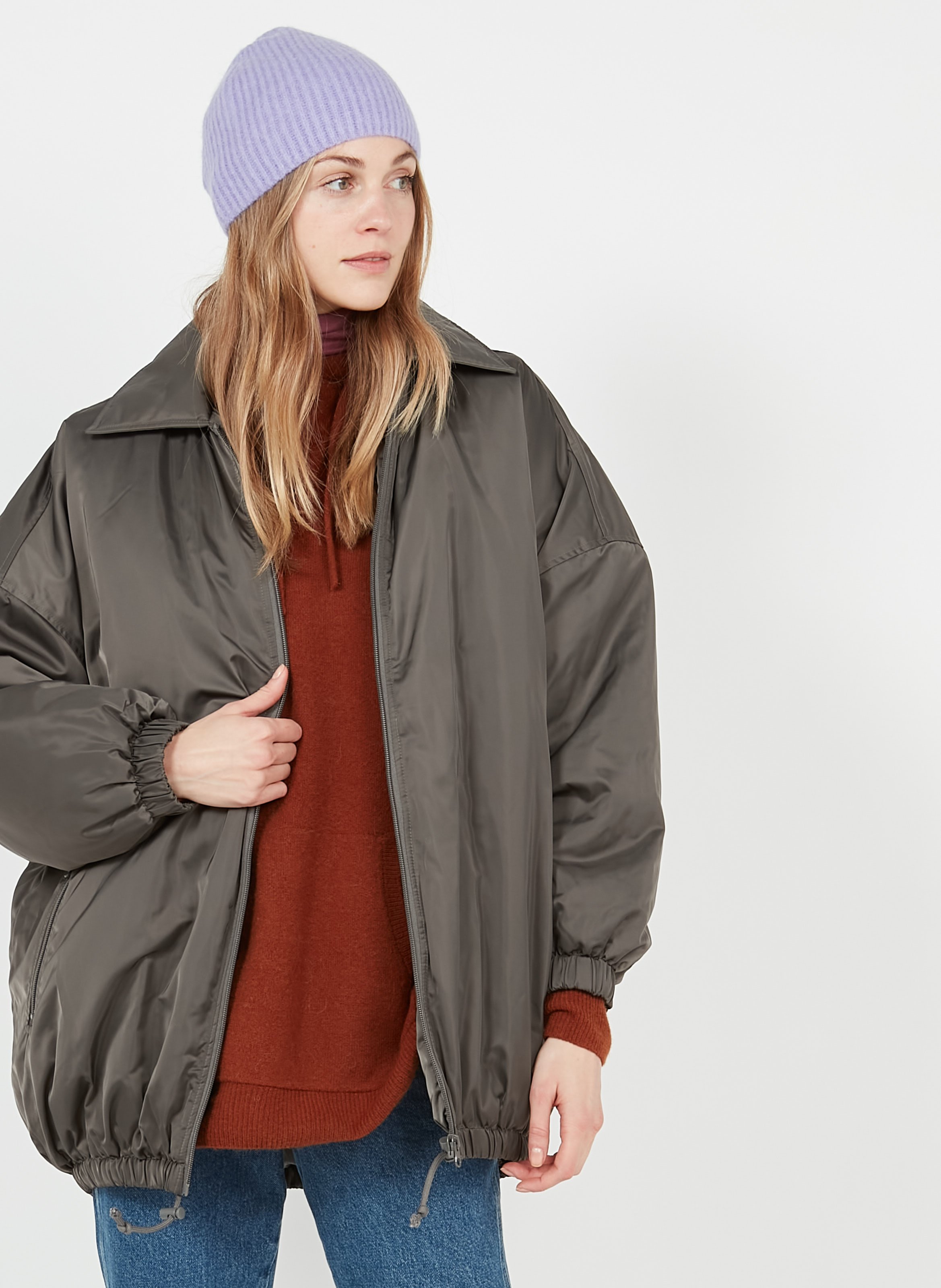 oversized bomber jacket womens