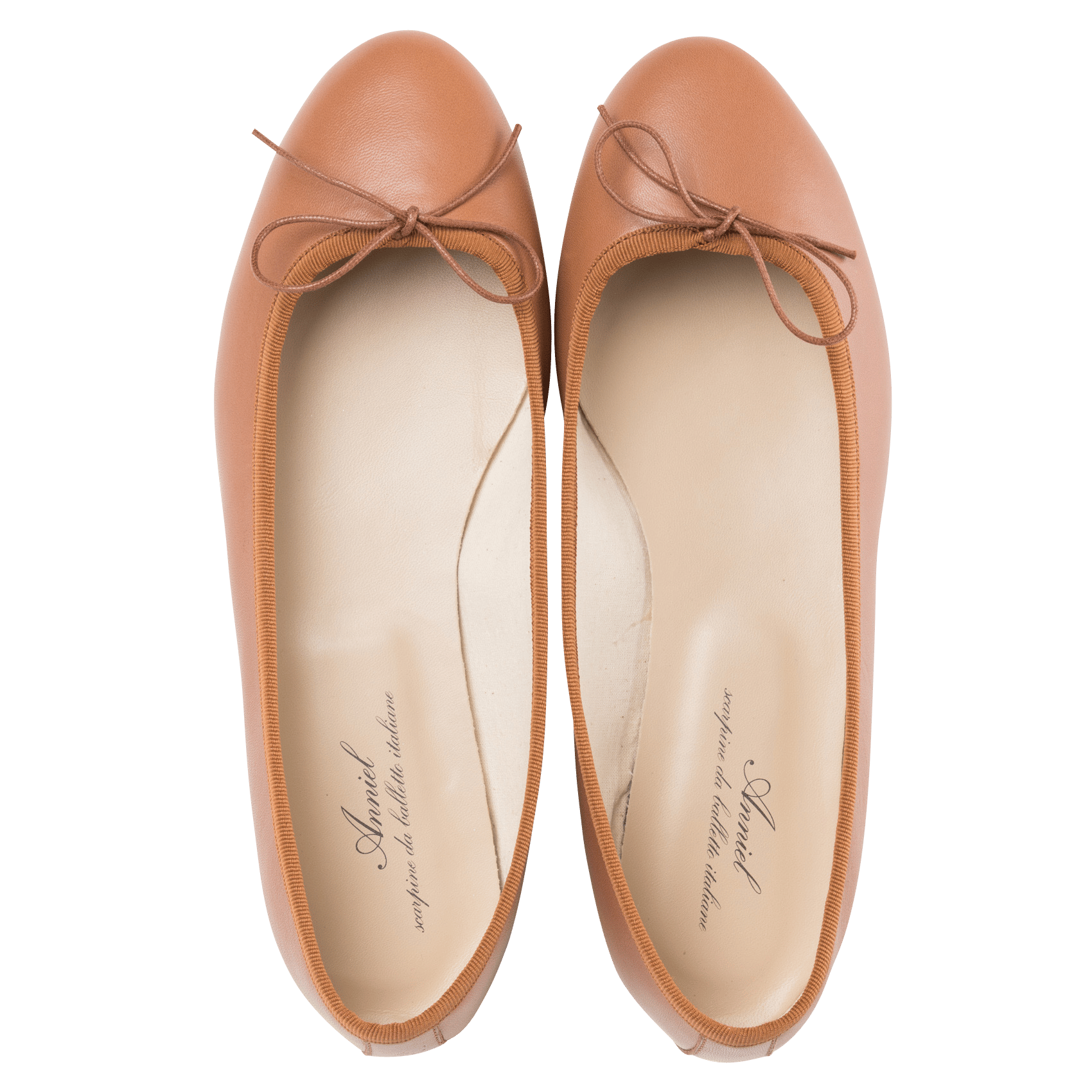 brown ballet pumps