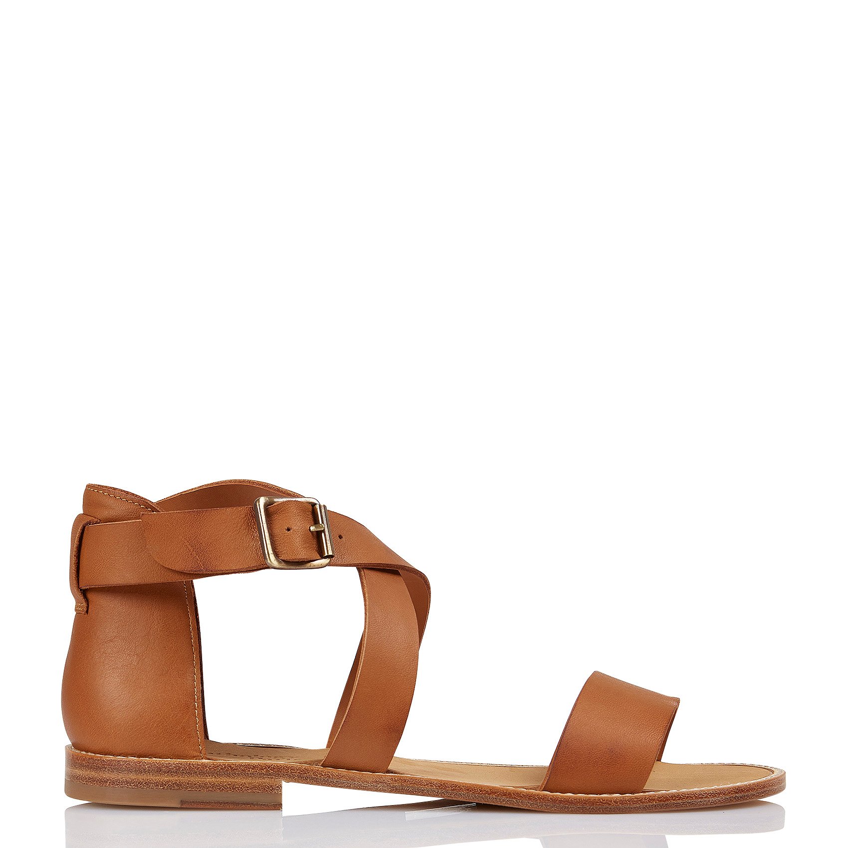 parisian flat sandals