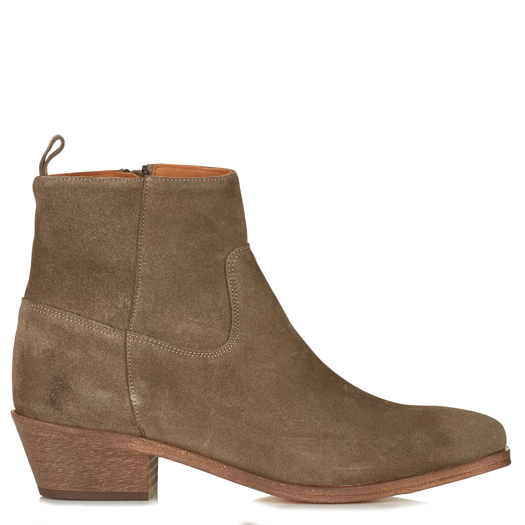 Leather Ankle Boots Caribou Anthology Paris Place des Tendances