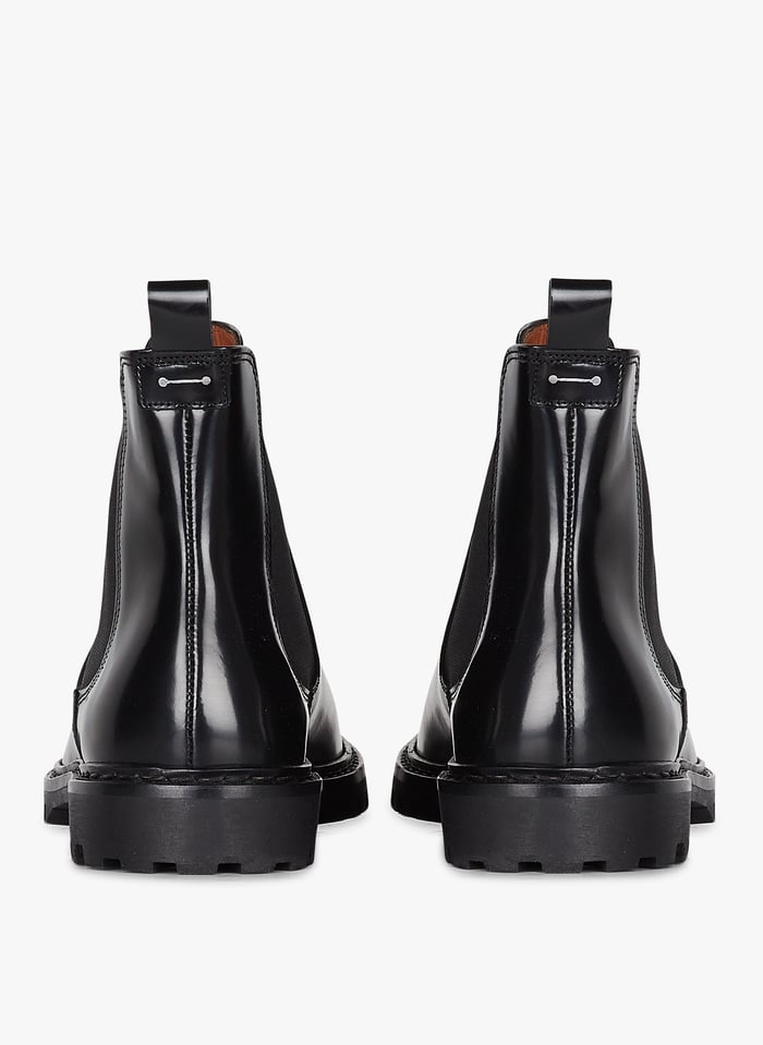 ANTHOLOGY PARIS Black Smooth leather Chelsea boots