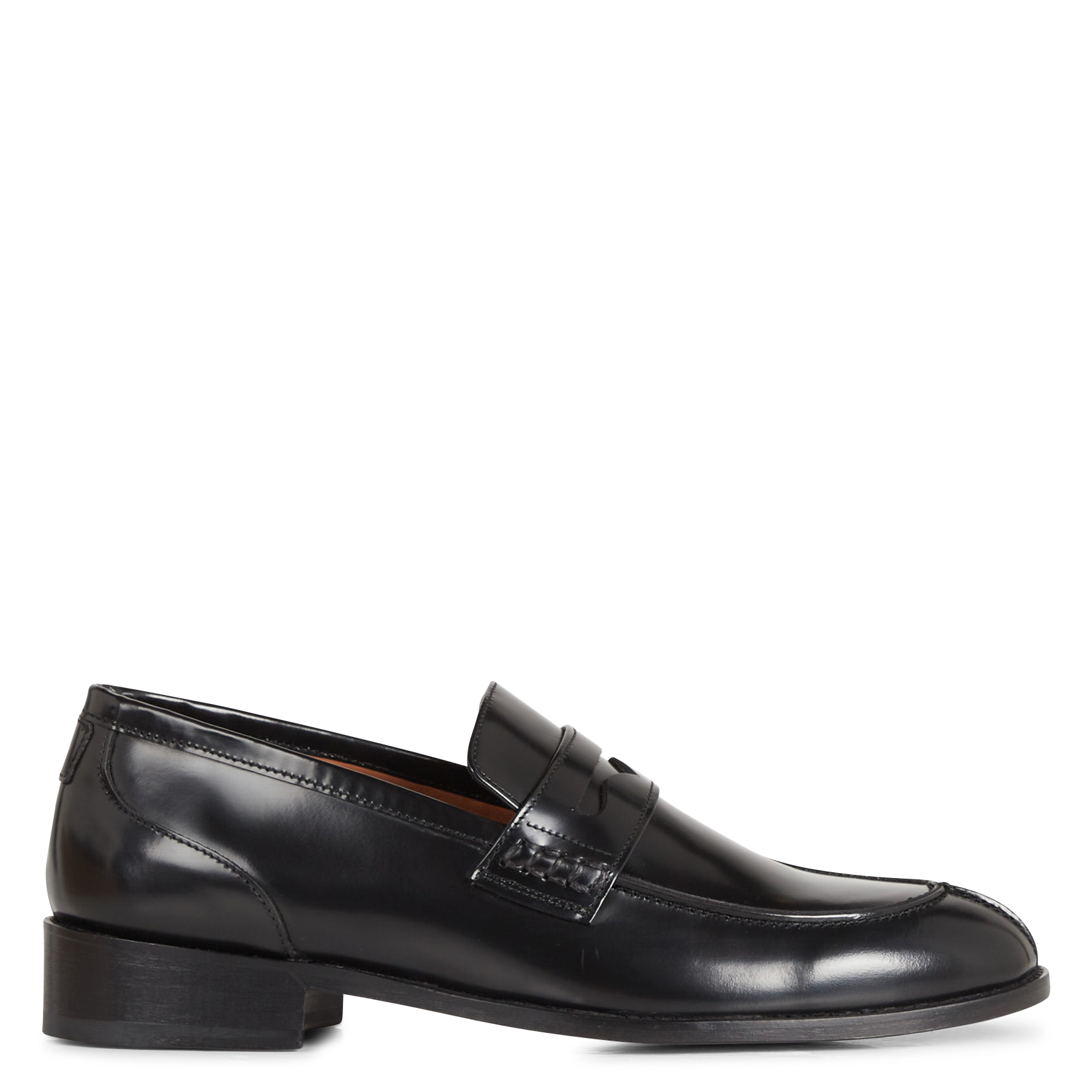 Smooth Leather Loafers Noir Anthology Paris Women Place des