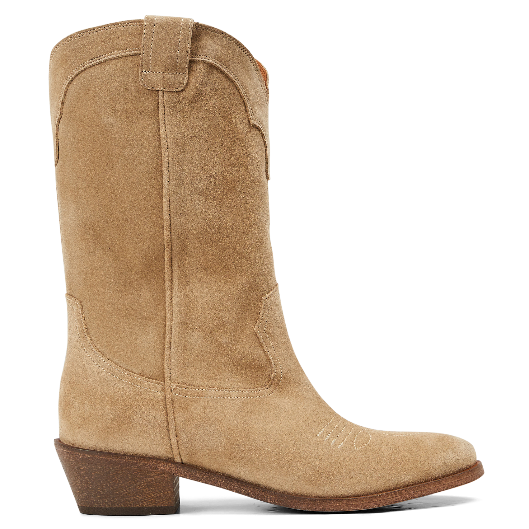 beige cowboy boot