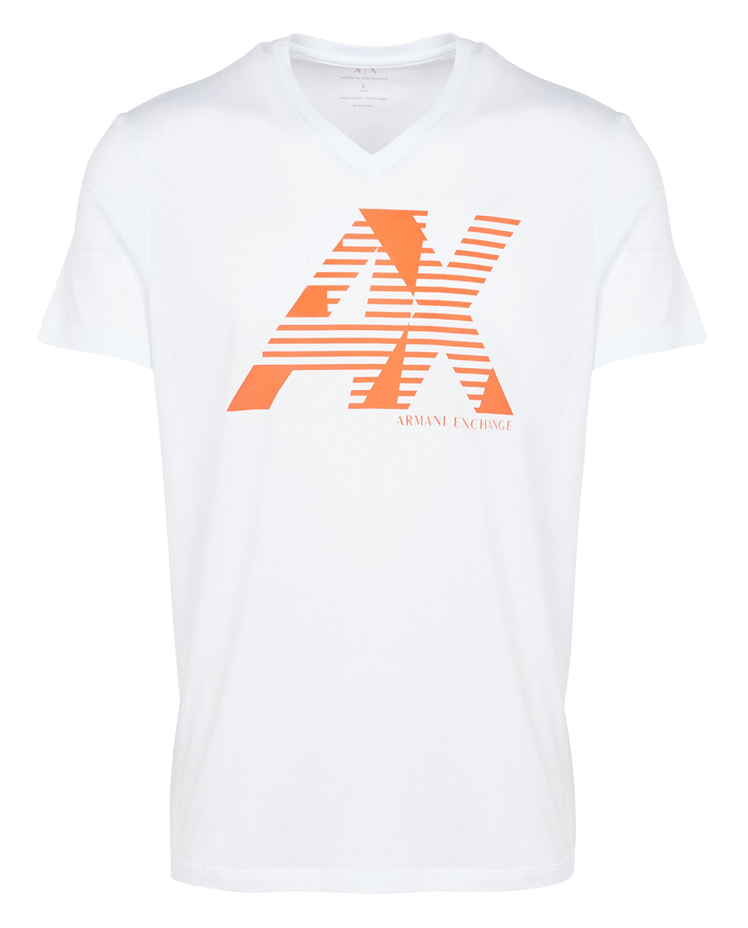 armani exchange v neck t shirt