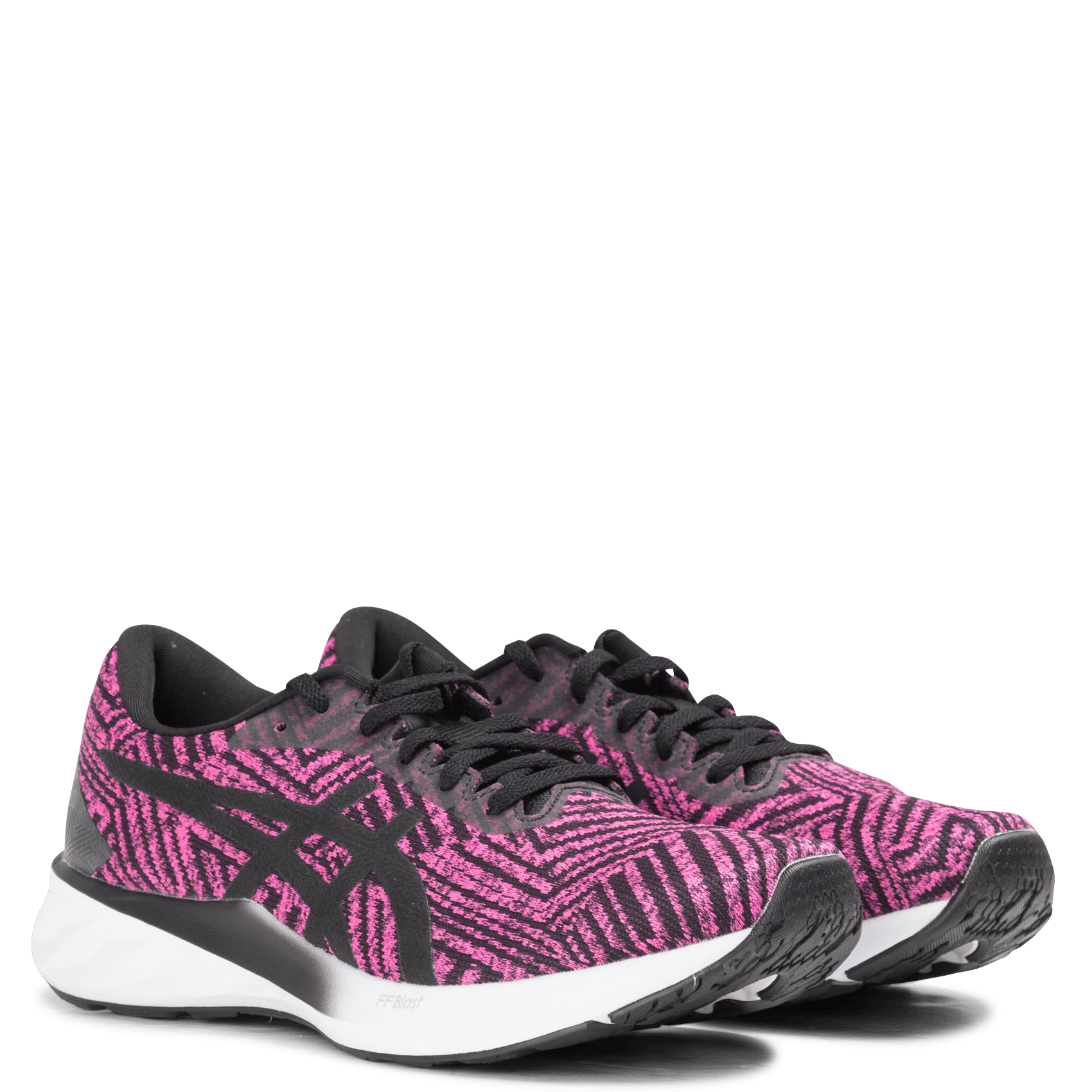 Asics Roadblast Mesh Sneakers Pink Glo/black Asics - Women | Place des  Tendances