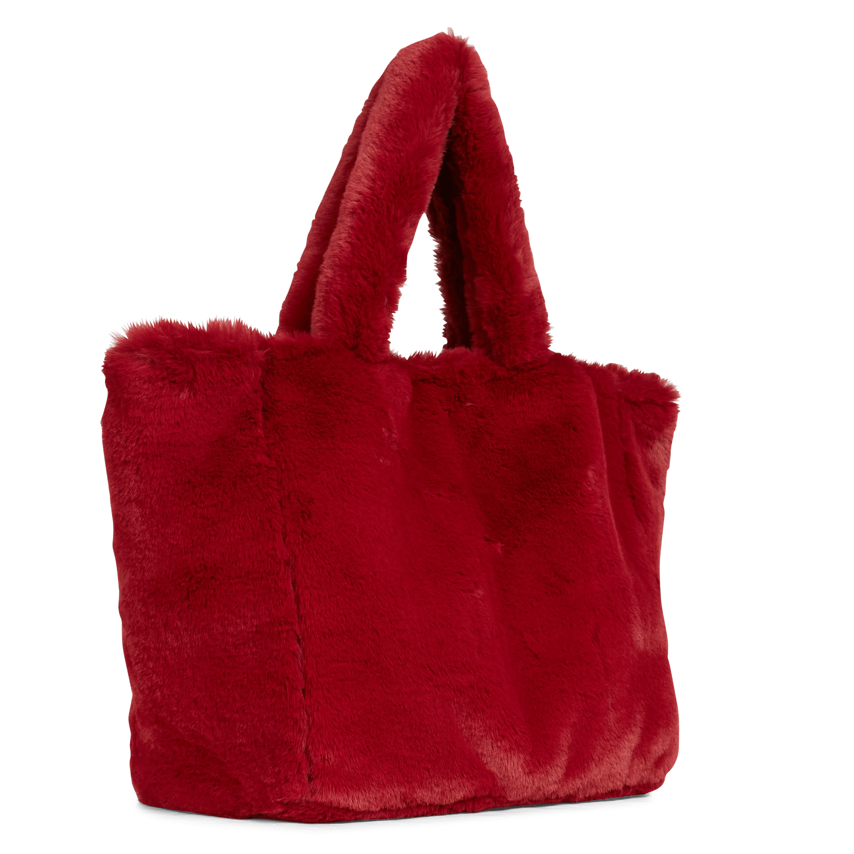 fur tote bag
