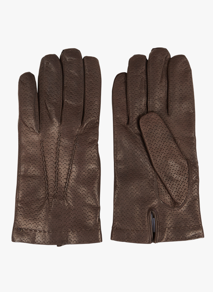 AU PRINTEMPS PARIS Multicolored Leather gloves