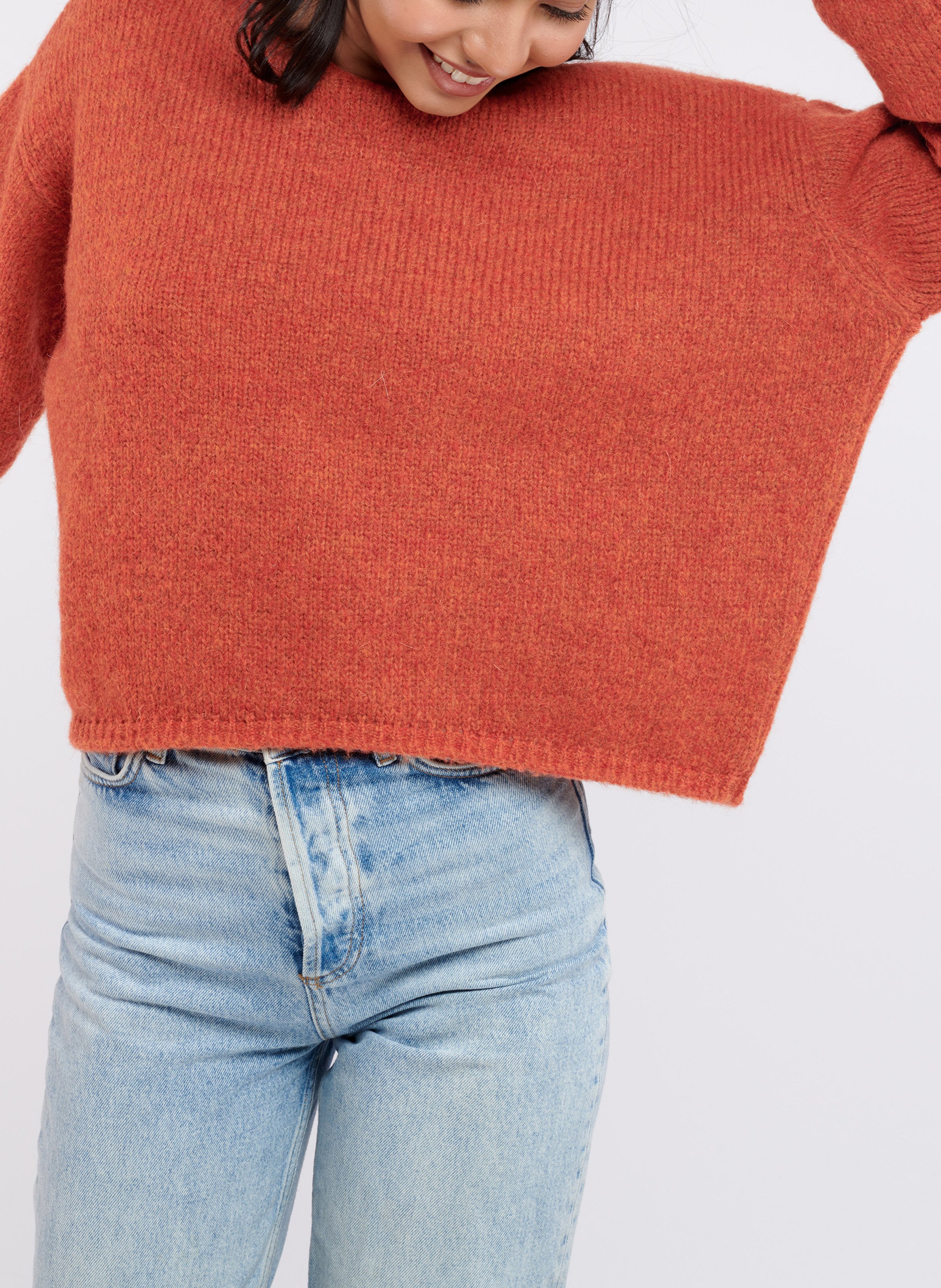 aerie ballet back sweater