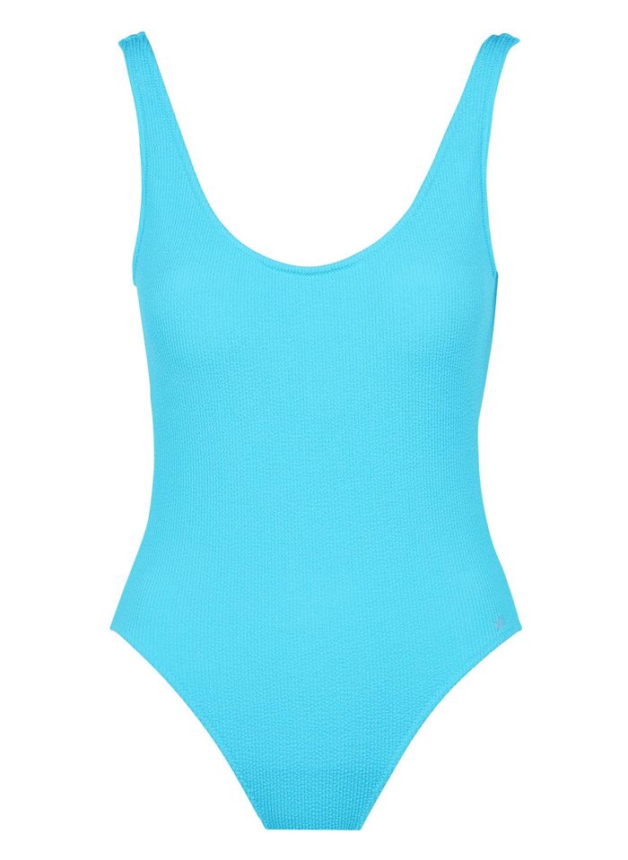 One-piece Swimsuit Turquoise Banana Moon - Women | Place des Tendances