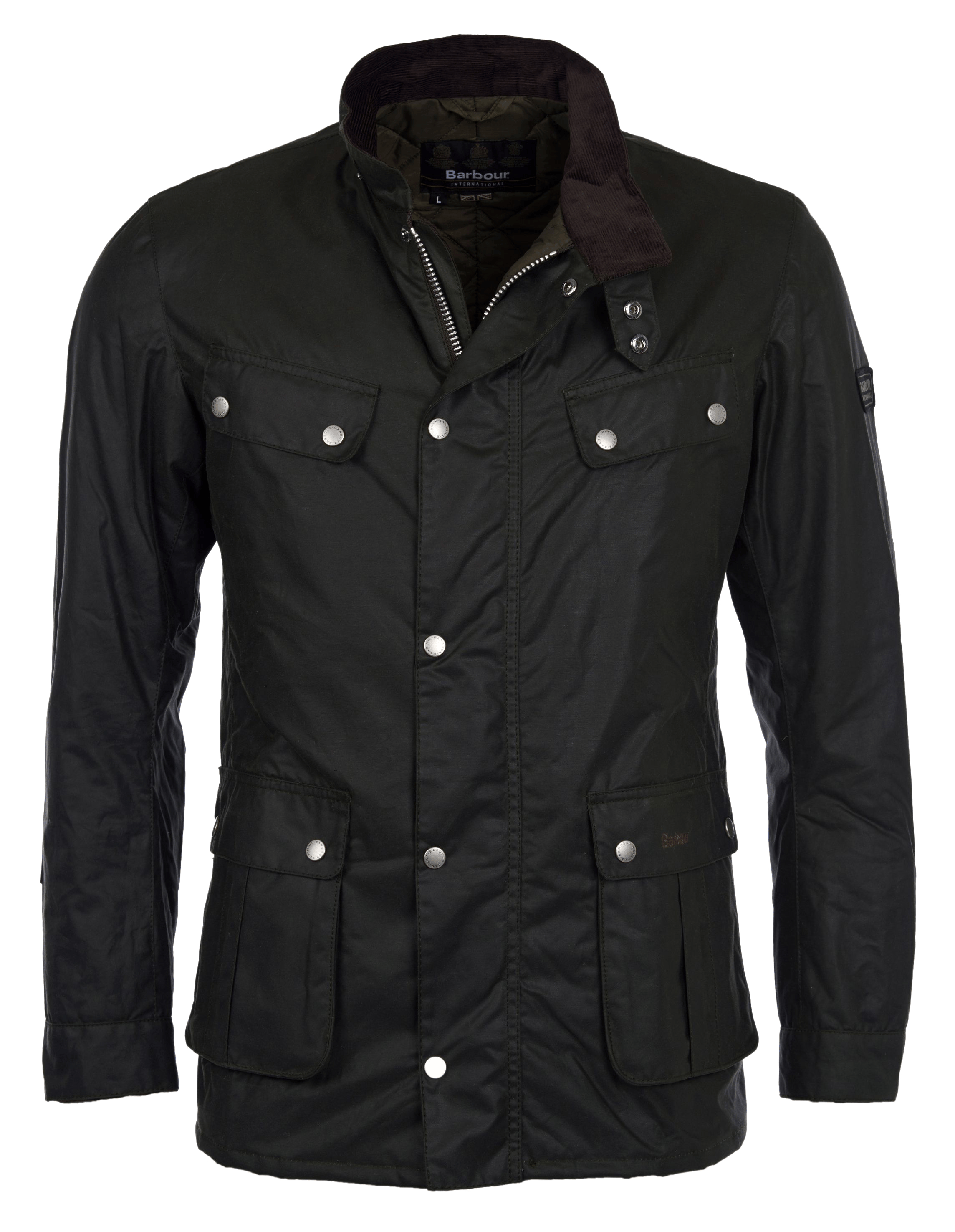 barbour coat green