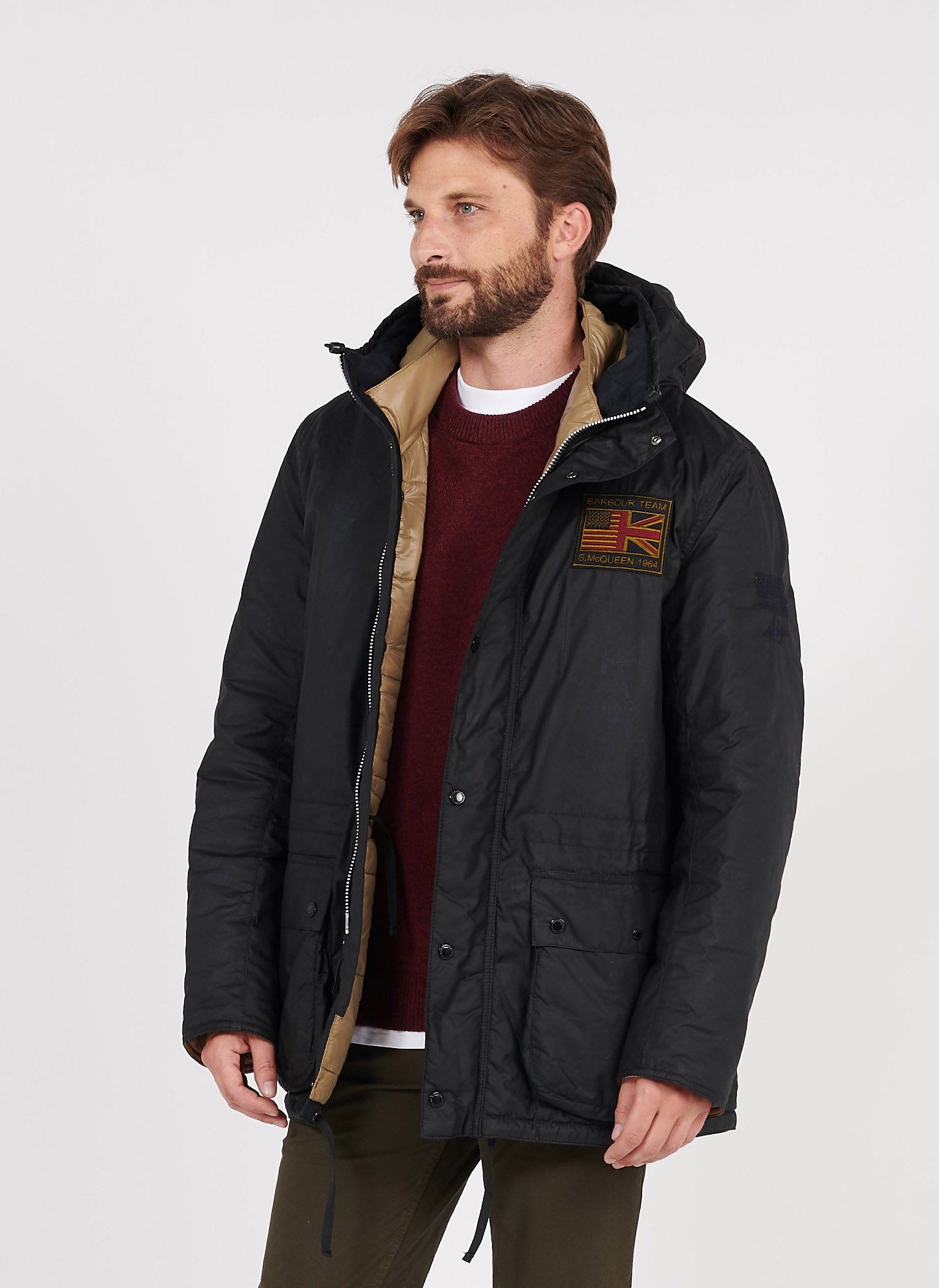 barbour parka