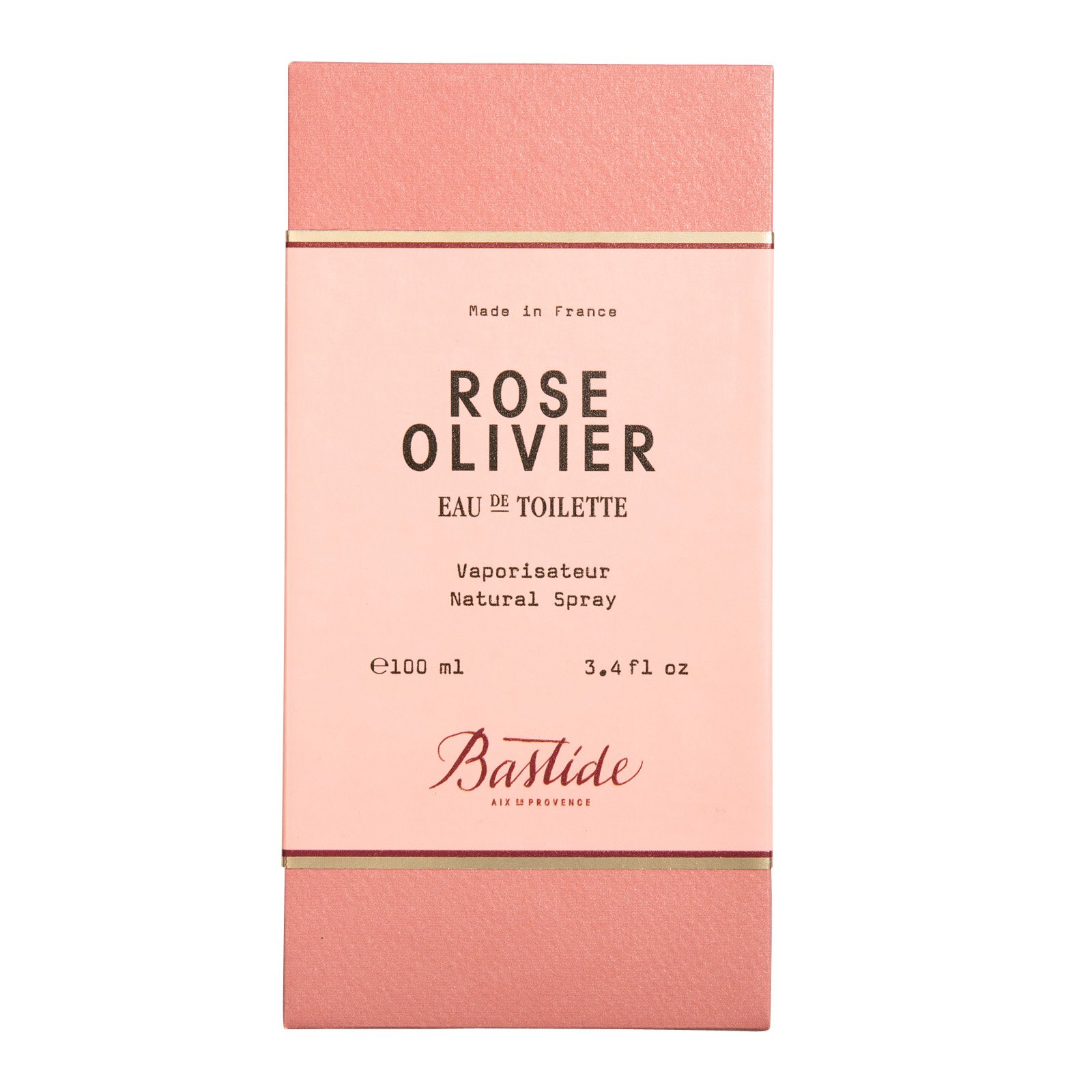 bastide rose olivier eau de toilette