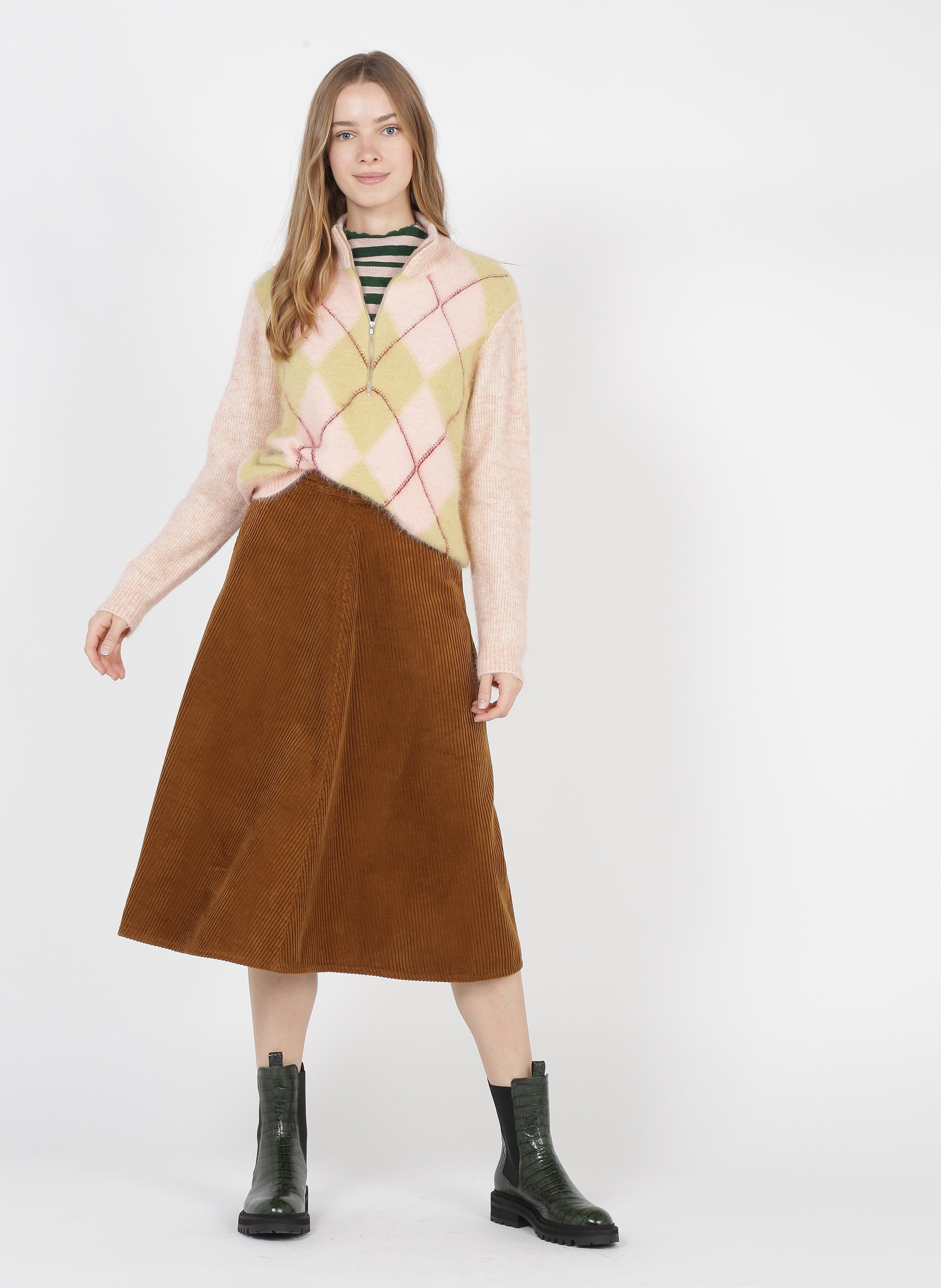 flat leather ankle boots