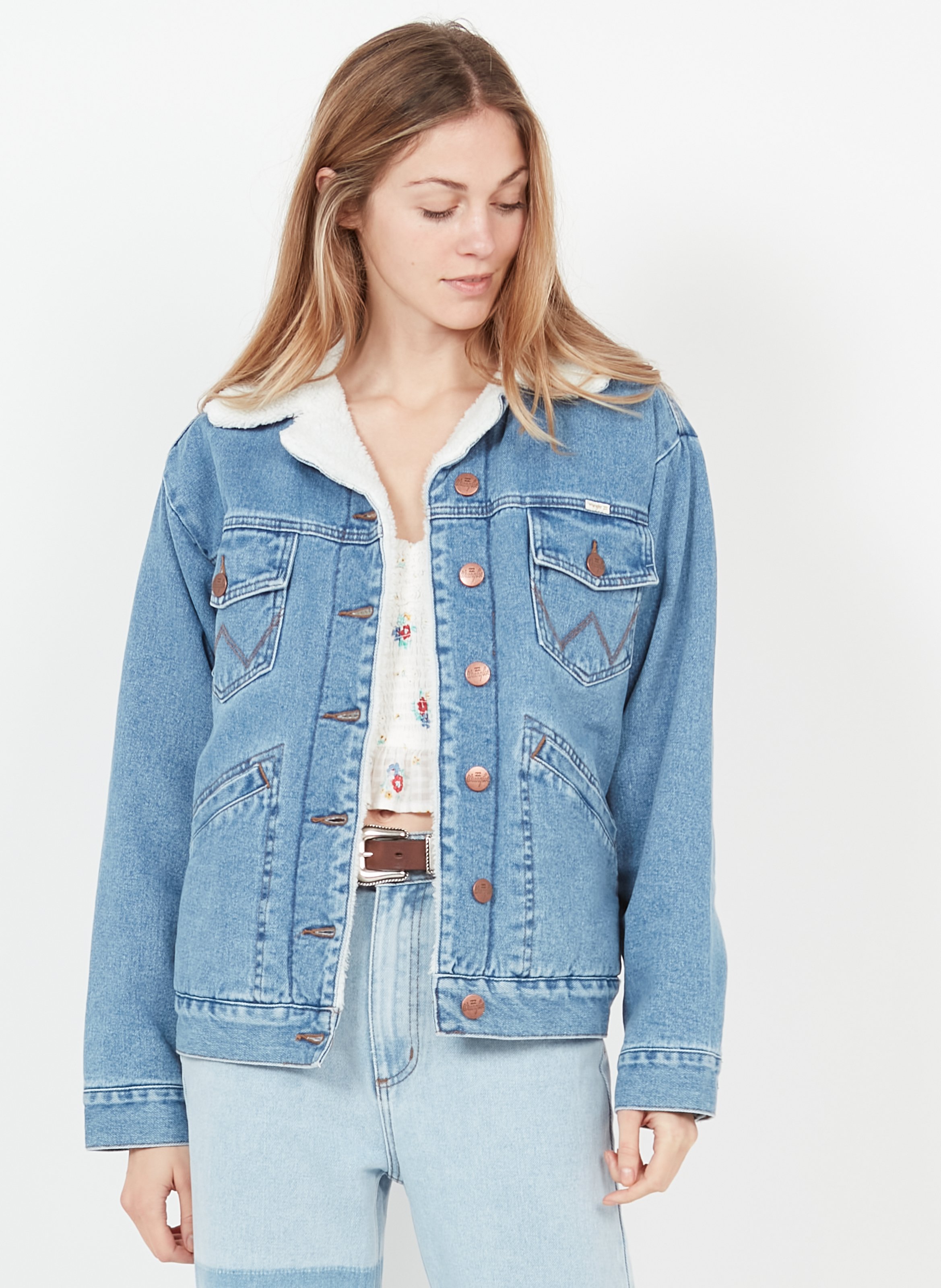 wrangler blue jacket