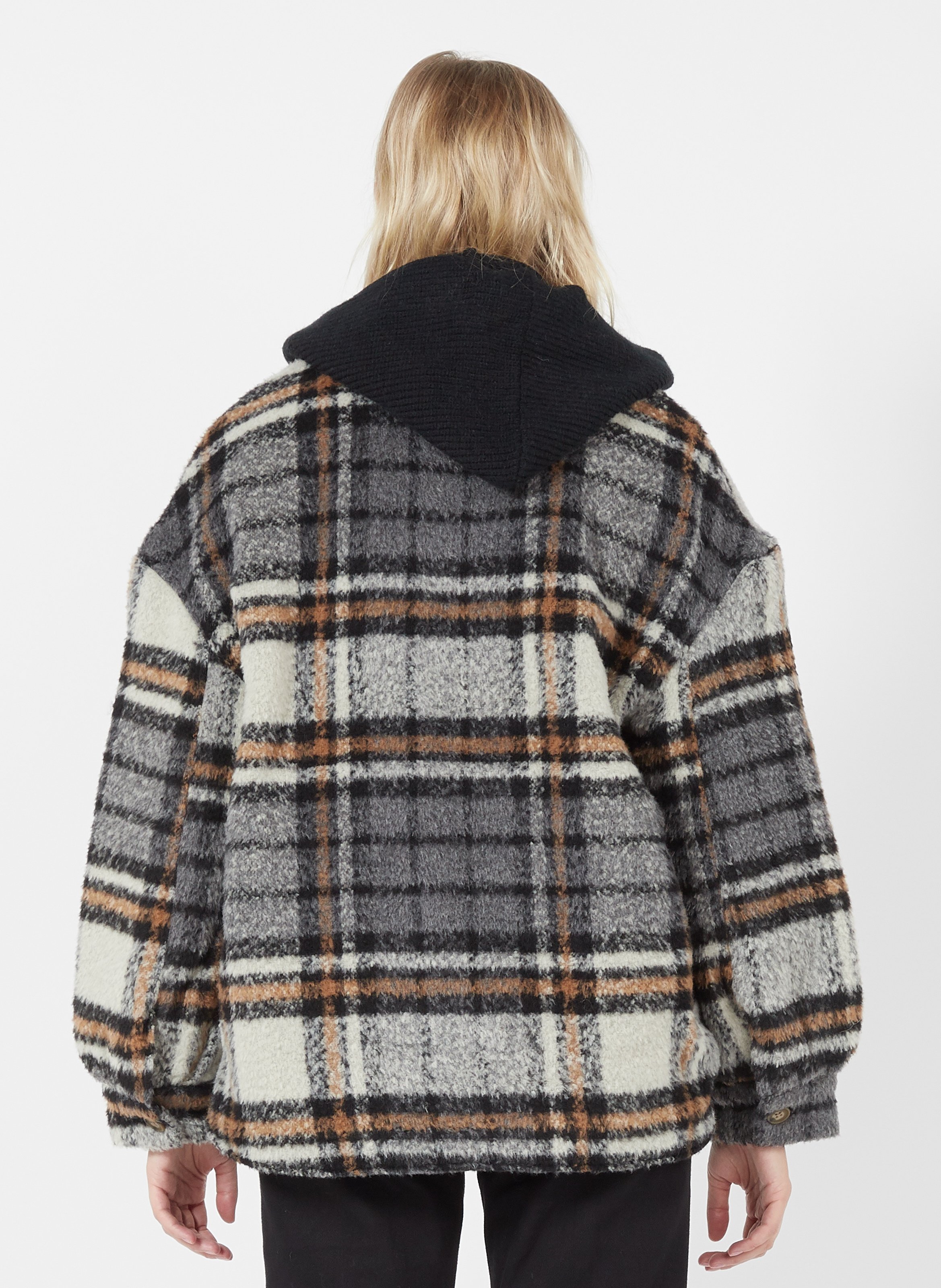billabong checkered jacket