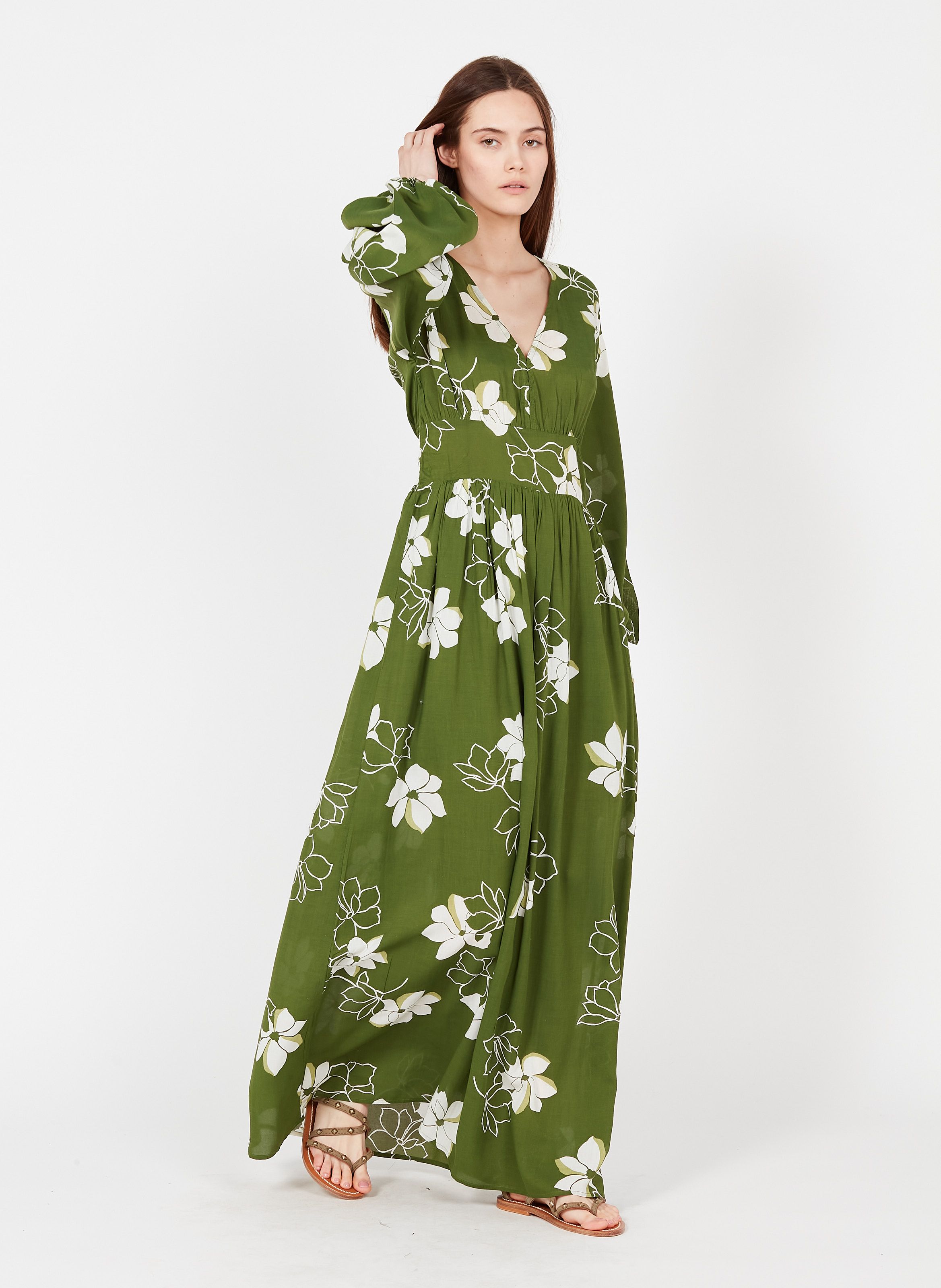 Billabong Floral Maxi Dress Night Bloom - www.philipshigh.co.uk