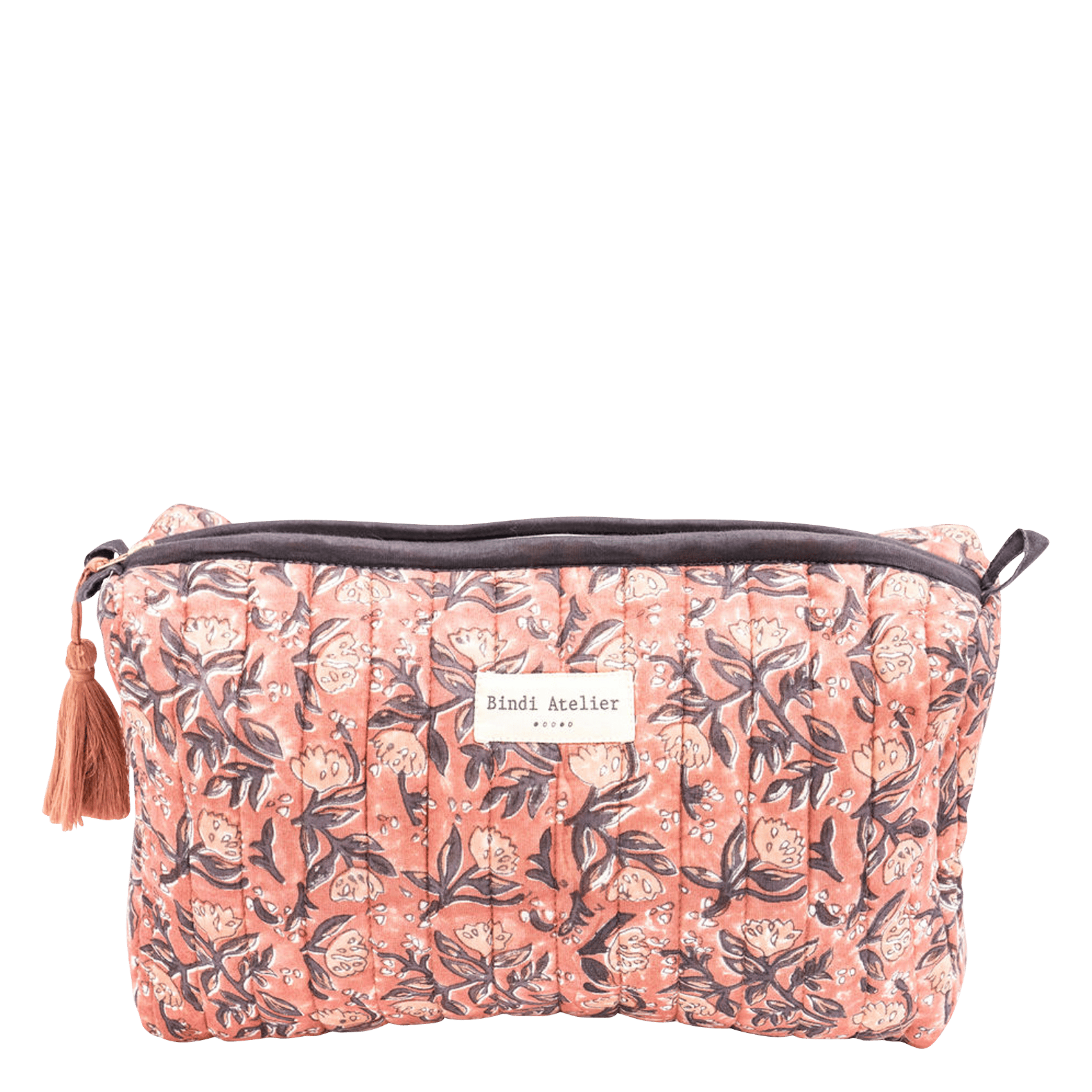 floral print makeup bag