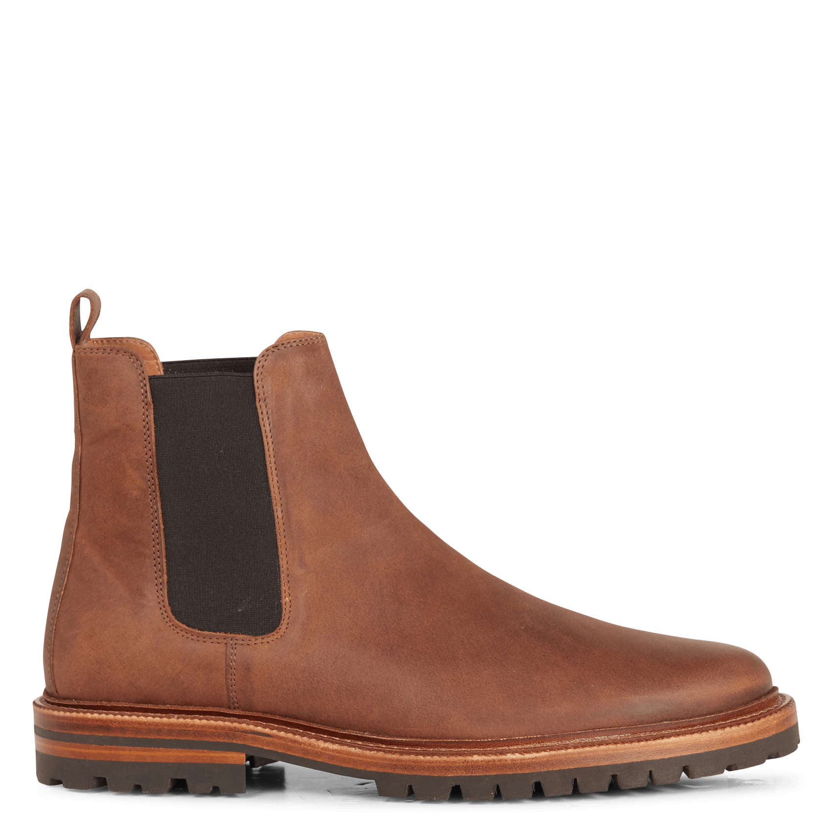 Flat Suede Ankle Boots Mocaccino 
