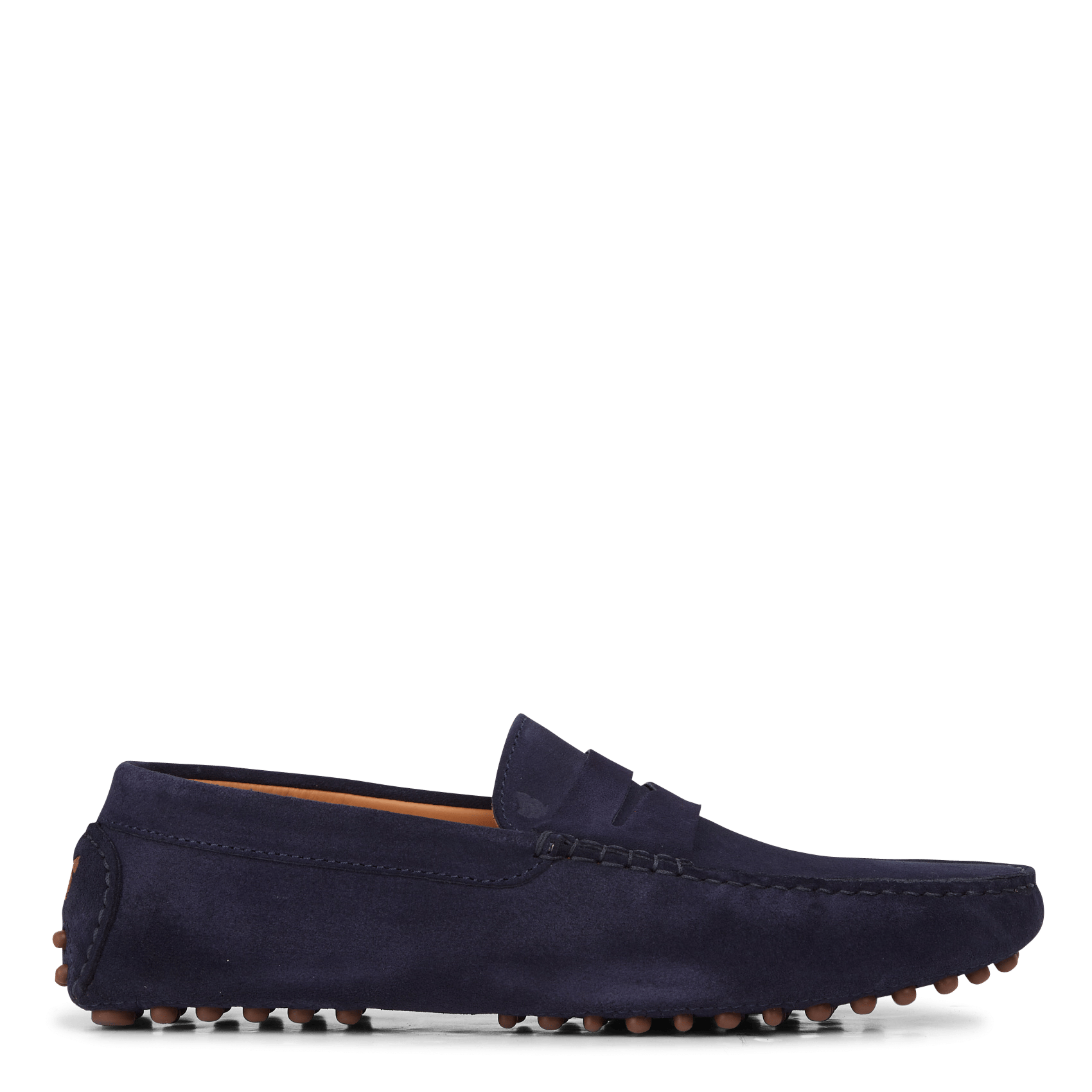 Leather Loafers Bleu Marine Bobbies 
