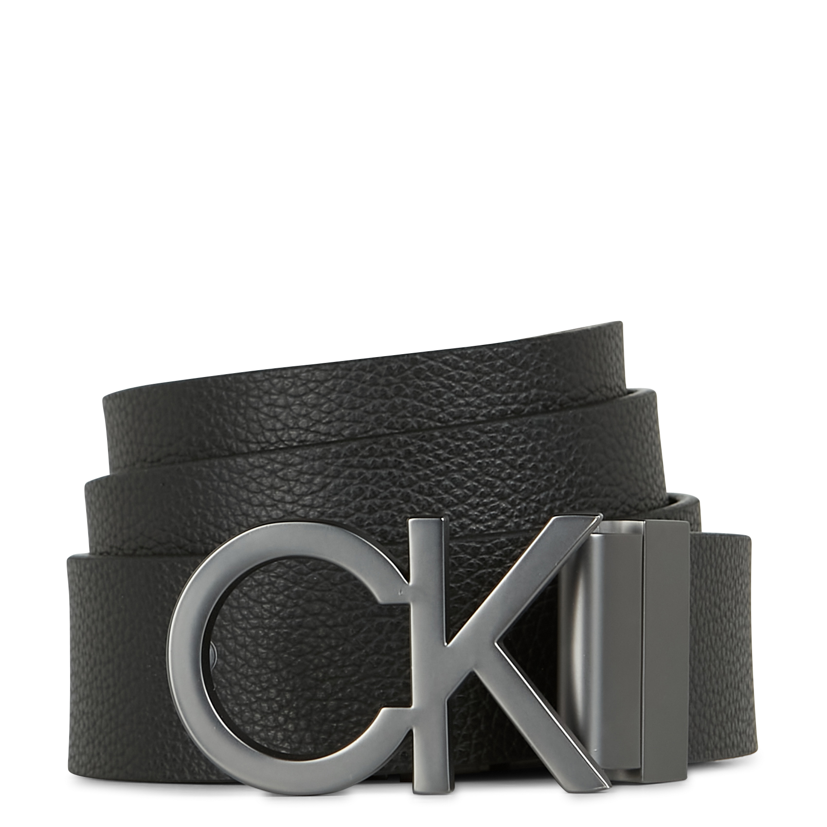 calvin klein belt and buckle set