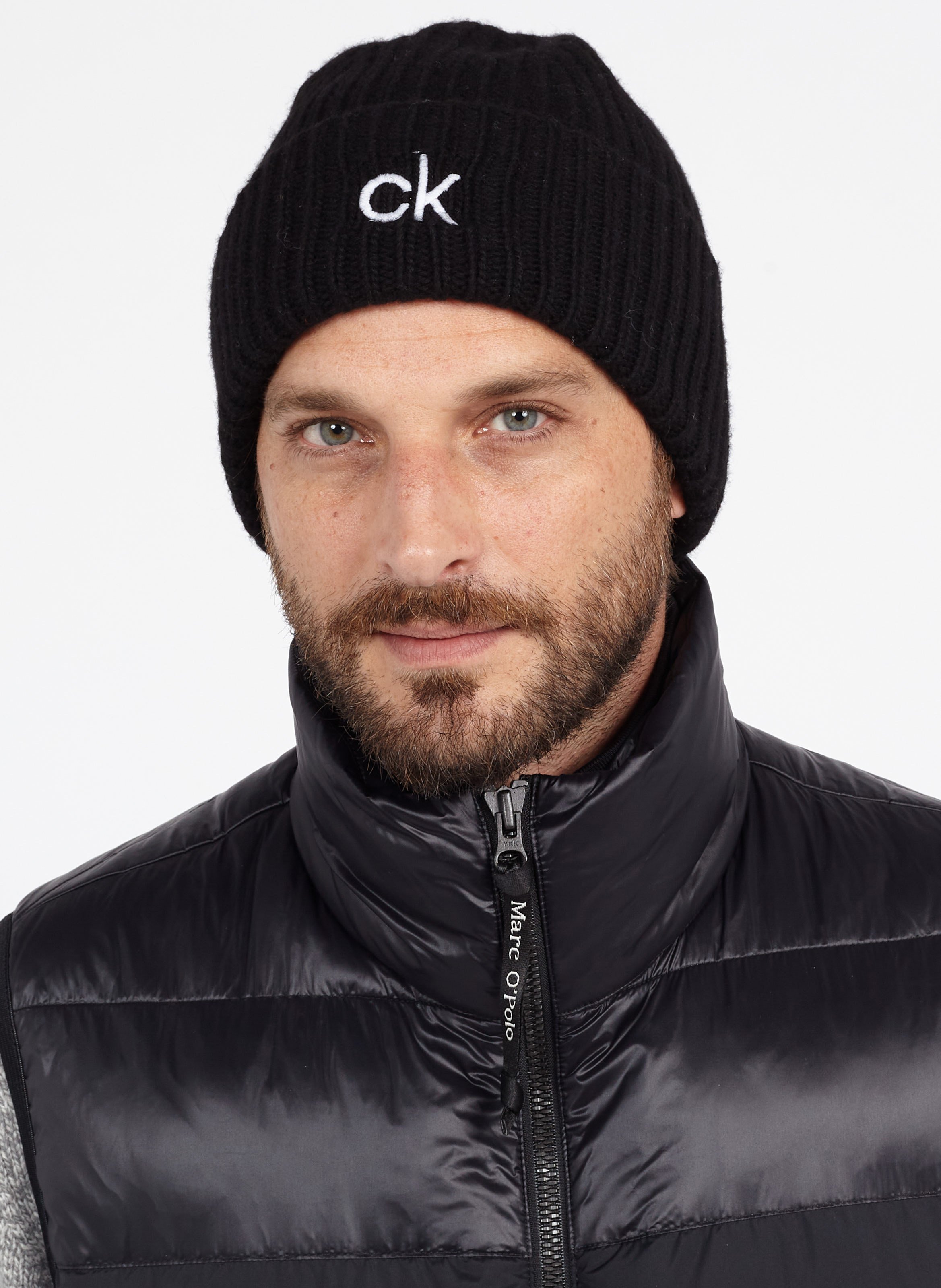 calvin klein men's beanie