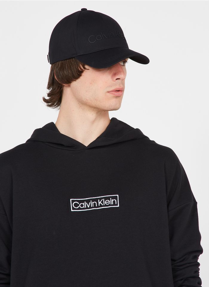 Organic Cotton Cap Ck Black Calvin Klein - Men | Place des Tendances
