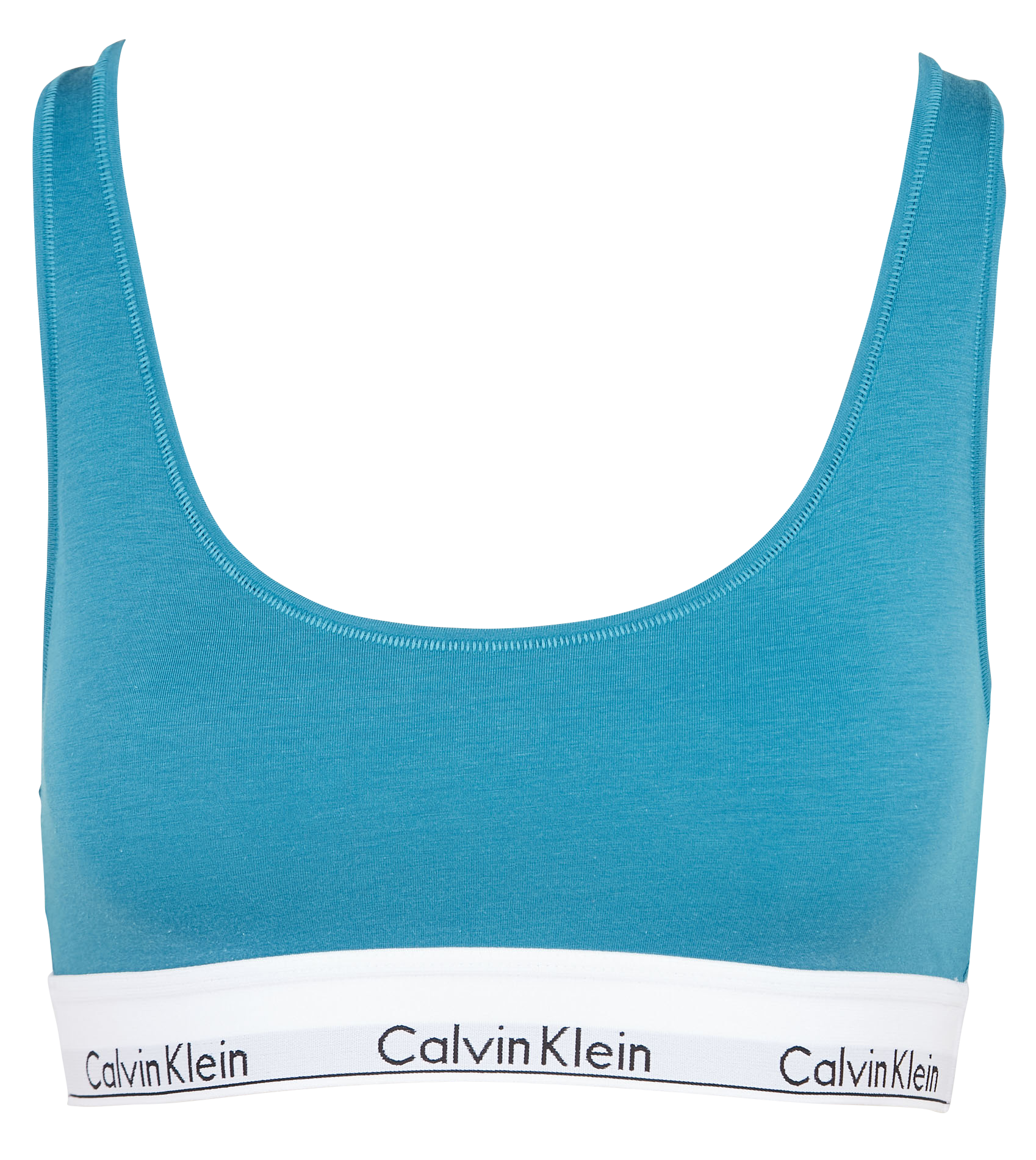 teal calvin klein bra