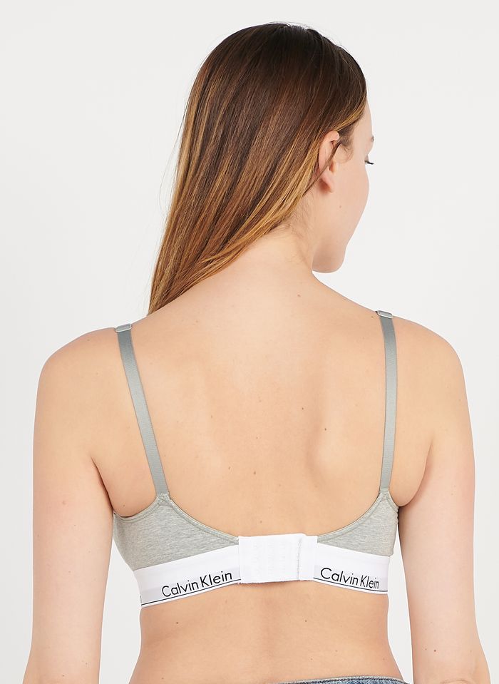 Calvin Klein Underwear Regular Nursing Bra in Grey