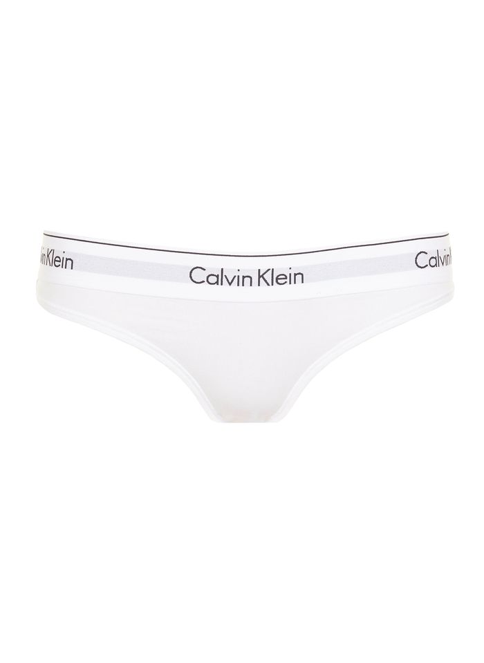 Cotton String White Calvin Klein Underwear - Women