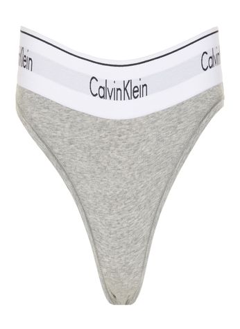 Cotton-blend Brazilian Panties Black Calvin Klein Underwear