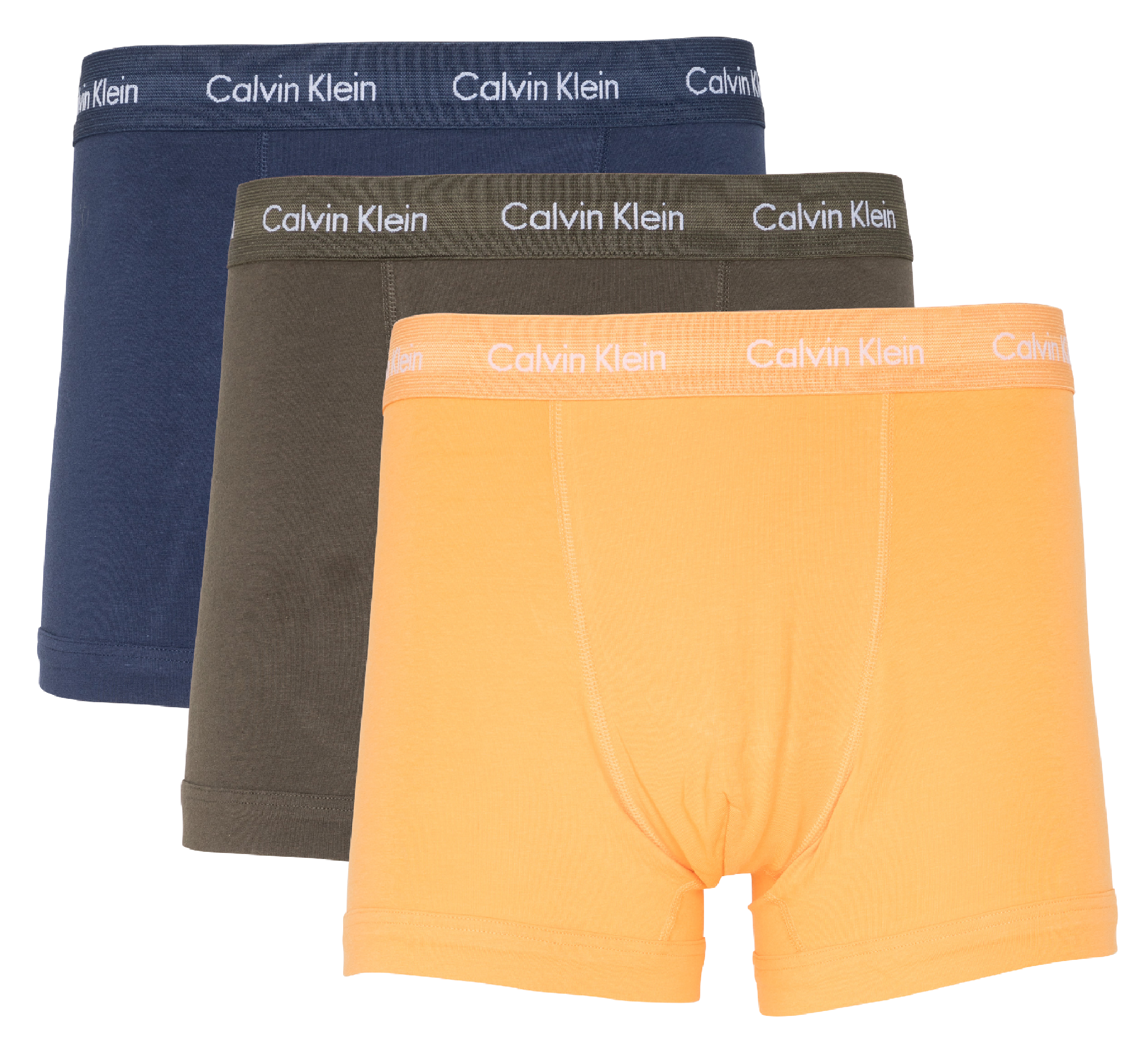 orange calvin klein boxers