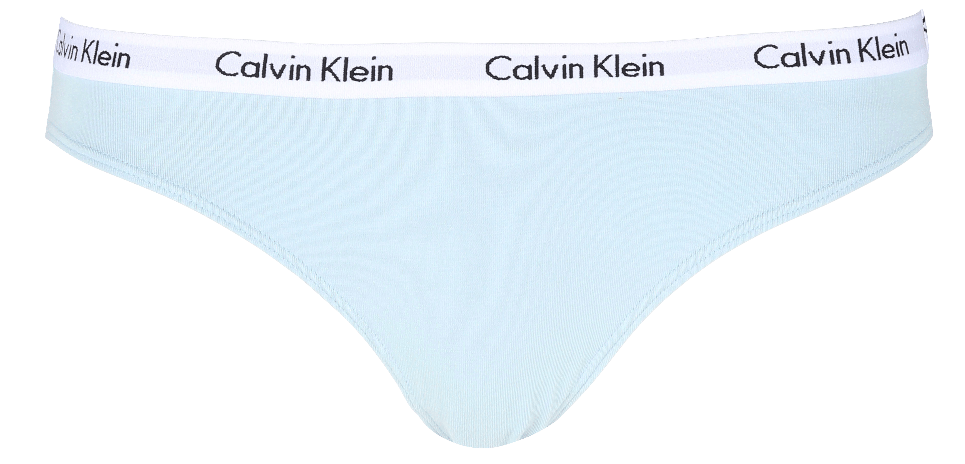 Pack Of 3 Panties Blue/white/rainer Stripe_sandalwood Calvin Klein
