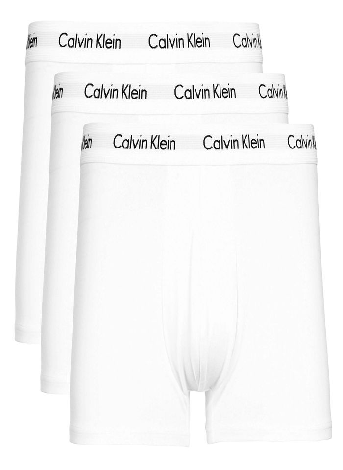 Pack Of Three Boxer Shorts White Calvin Klein Underwear - Men | Place des  Tendances