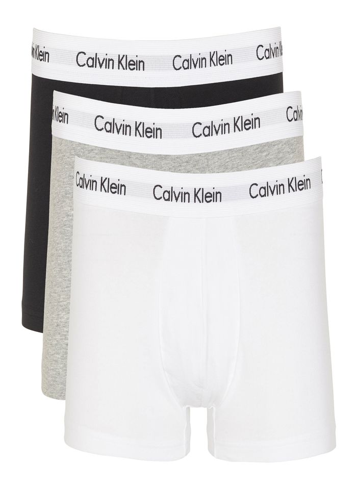 Pack Of Three Cotton Boxer Shorts 998 Calvin Klein Underwear - Men | Place  des Tendances