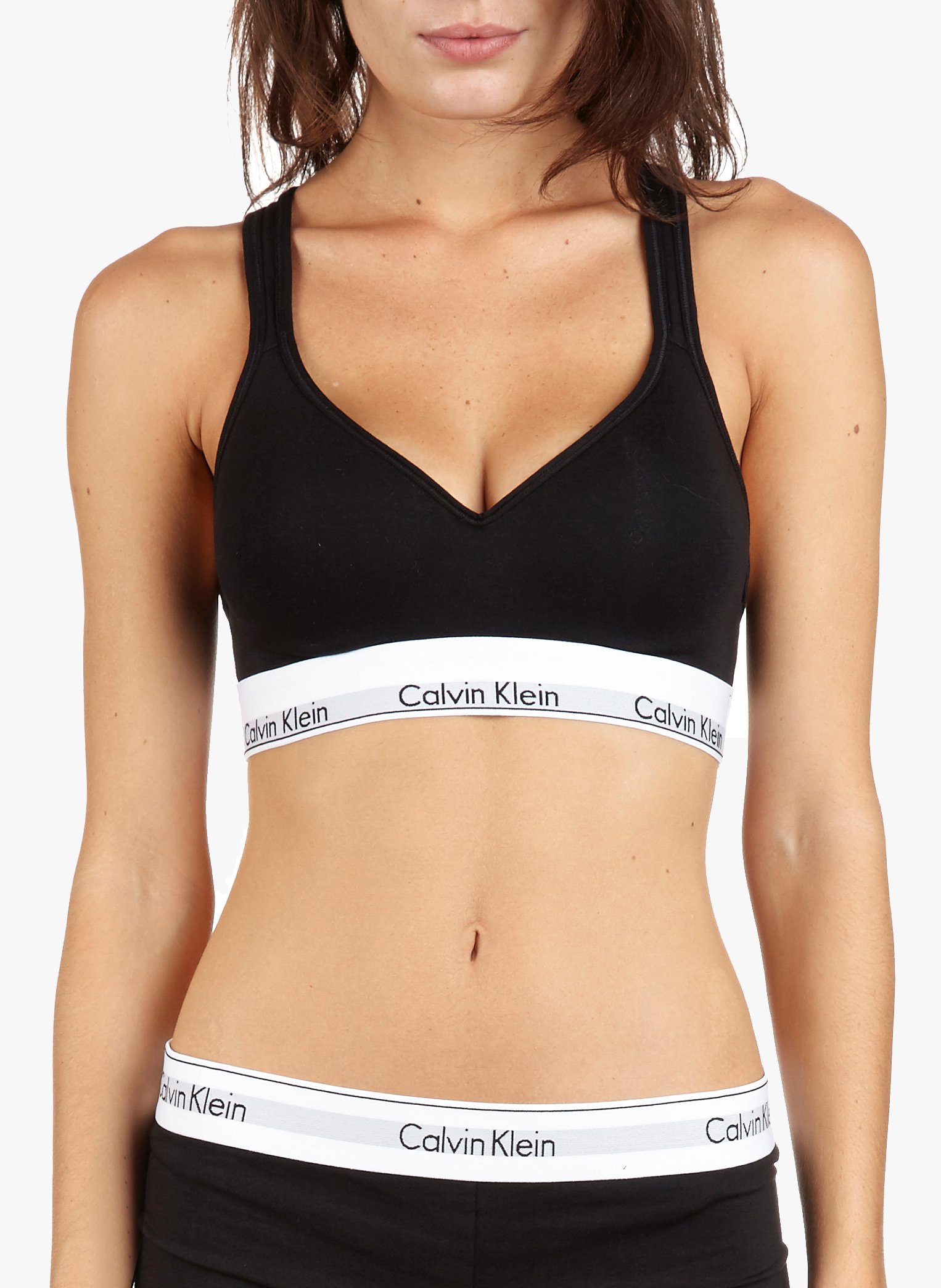 Reinforced Sports Bra Black Calvin Klein Underwear Women Place