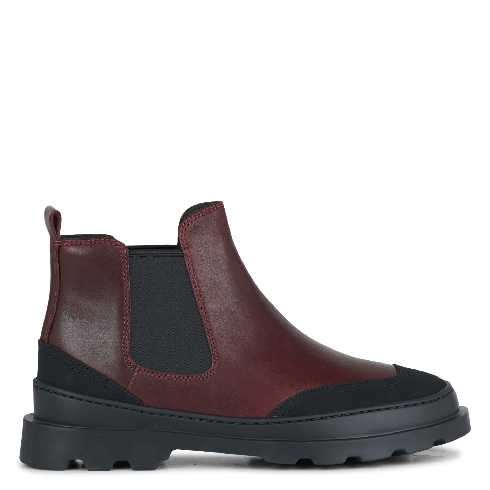 two tone ankle boots