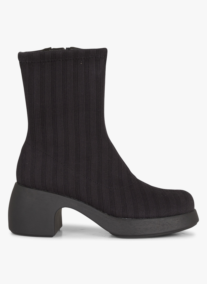 CAMPER Black Heeled mid-calf boots